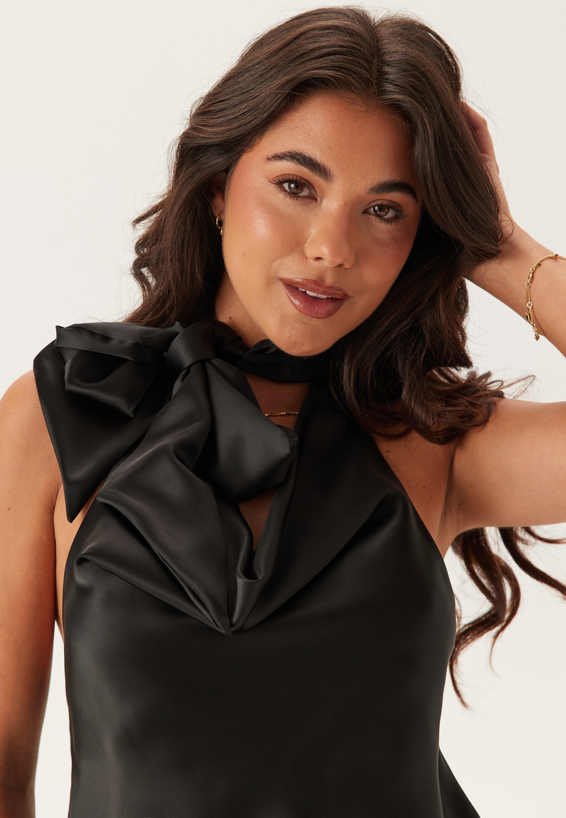 Waterfall Scarf Blouse 4