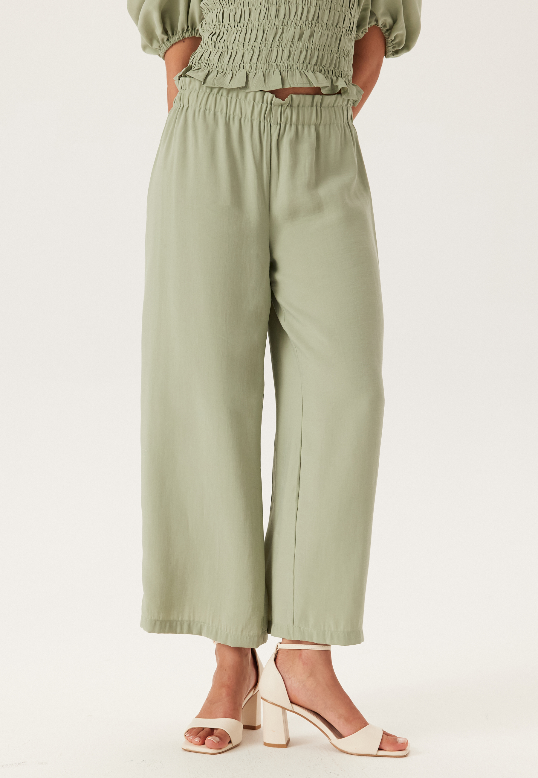Wide Ankle Modal Trousers 2