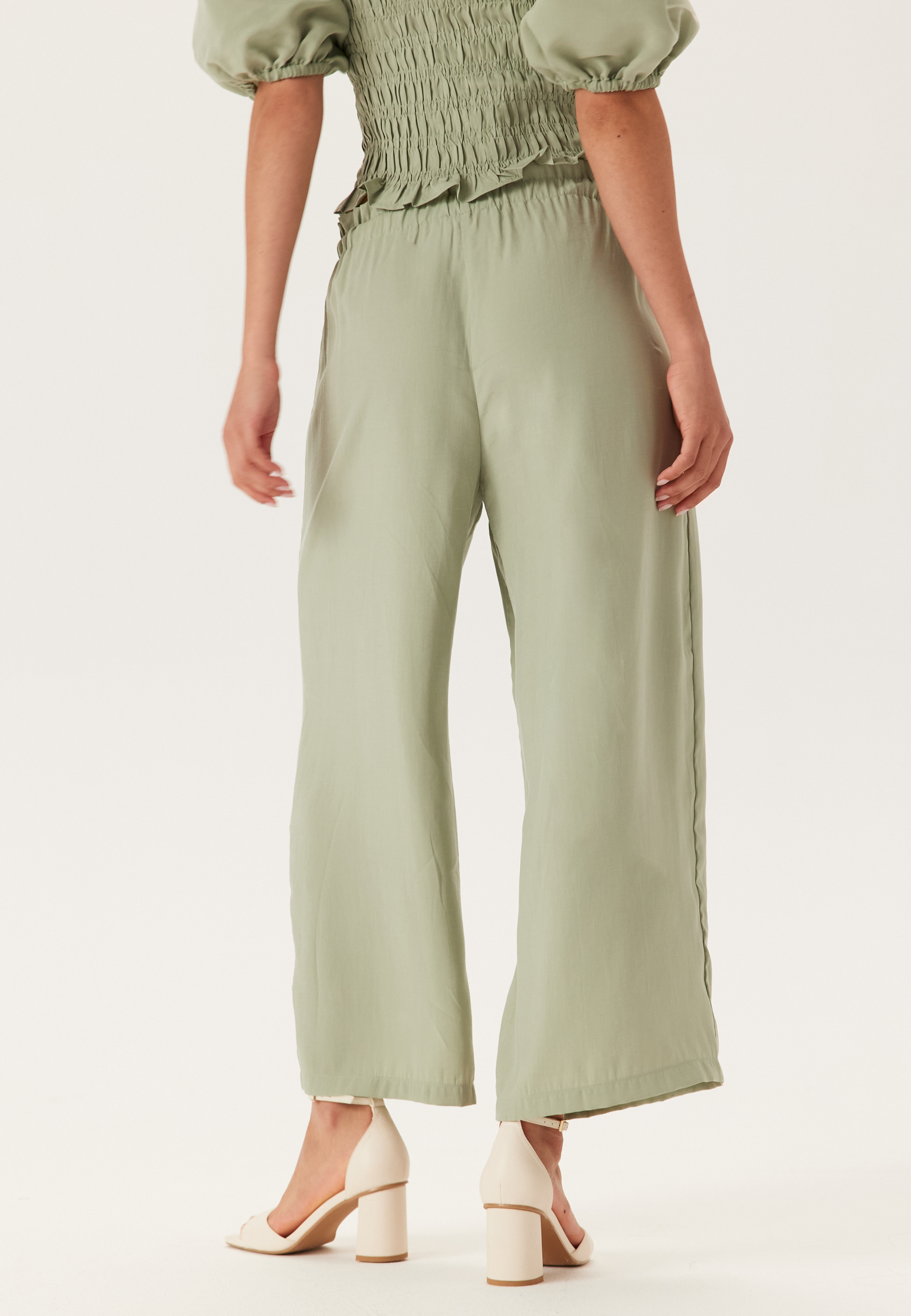 Wide Ankle Modal Trousers 3