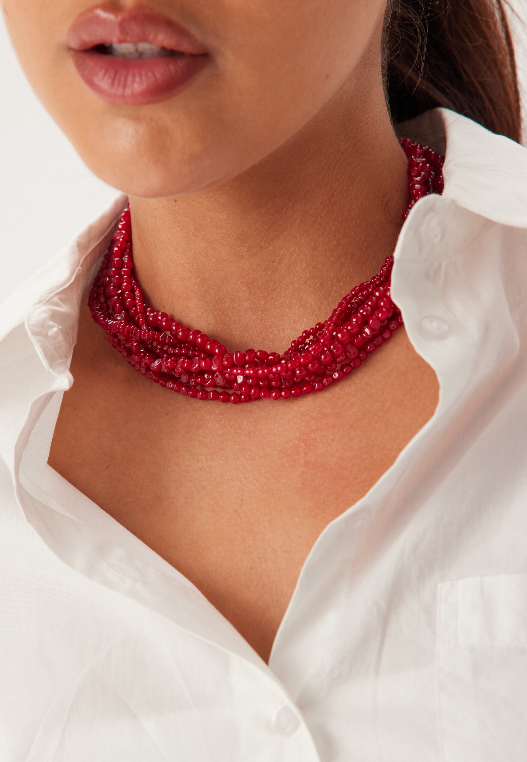 Biot Necklace Red