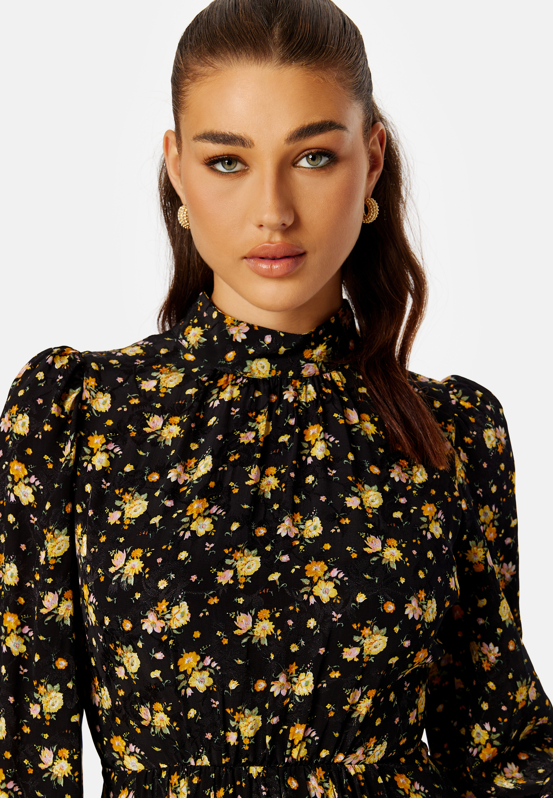 Jacquard Open Back Dress 2
