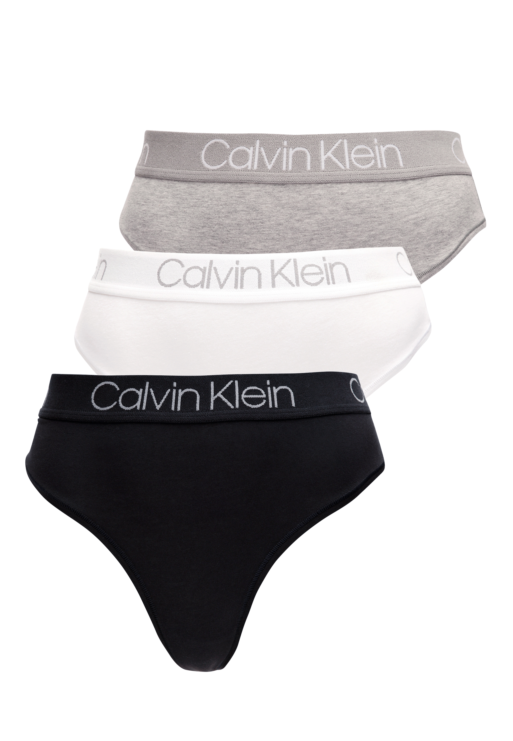High Waist Thong 3-Pack