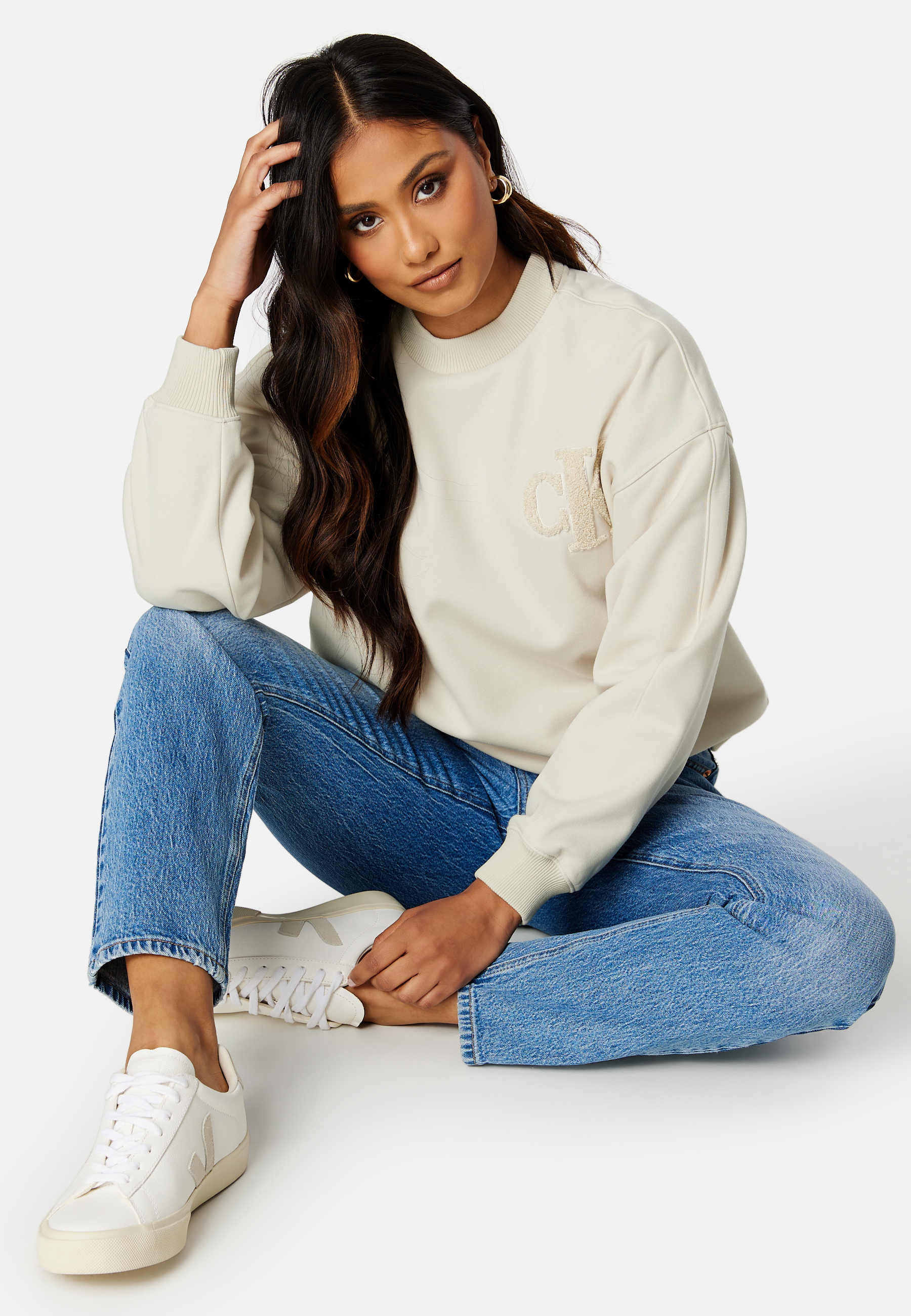 Chenille CK Crewneck