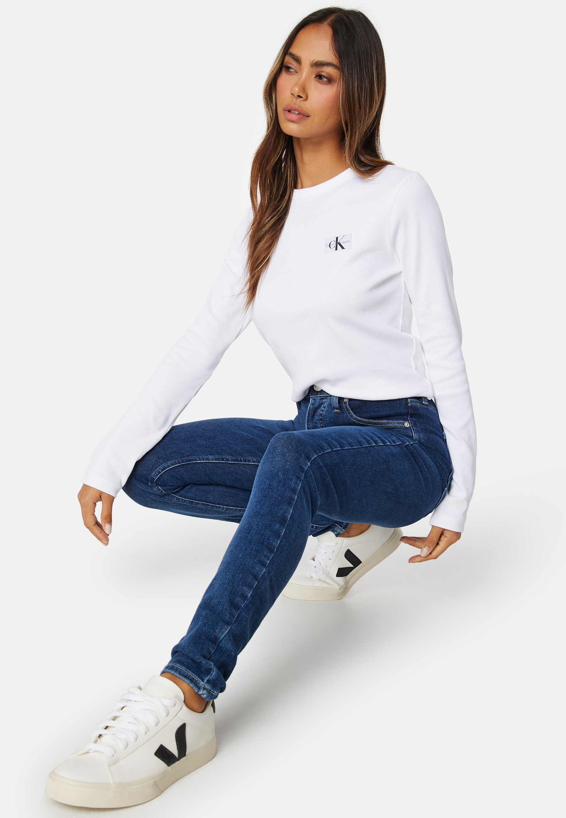High Rise Skinny Jeans 4