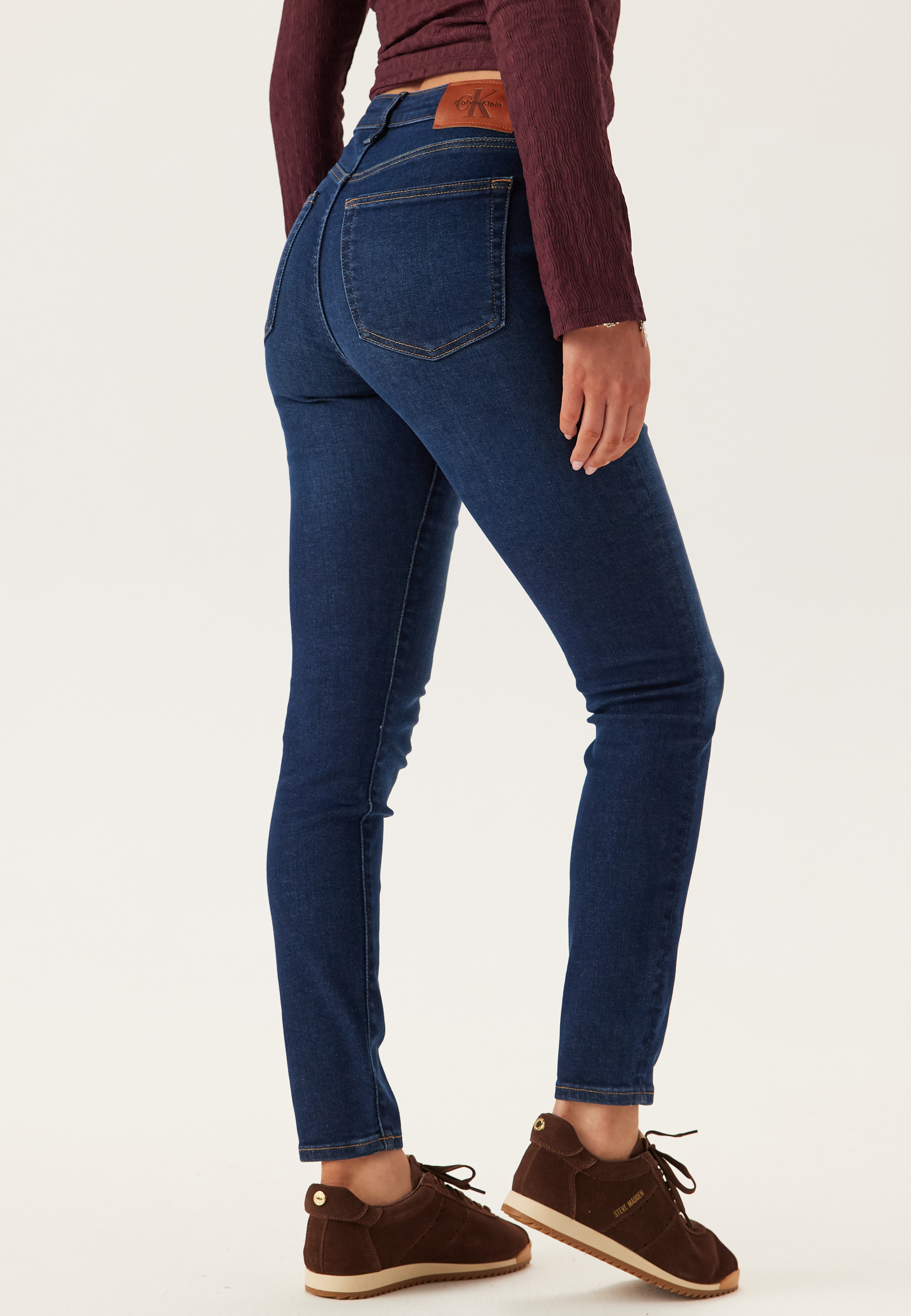 Mid Rise Skinny Blue Orbit 2