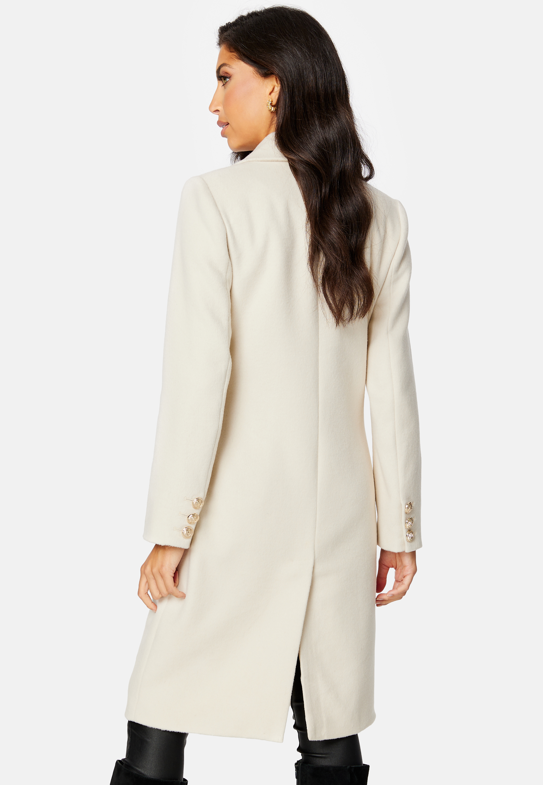 Donatella Wool Blend Coat 4
