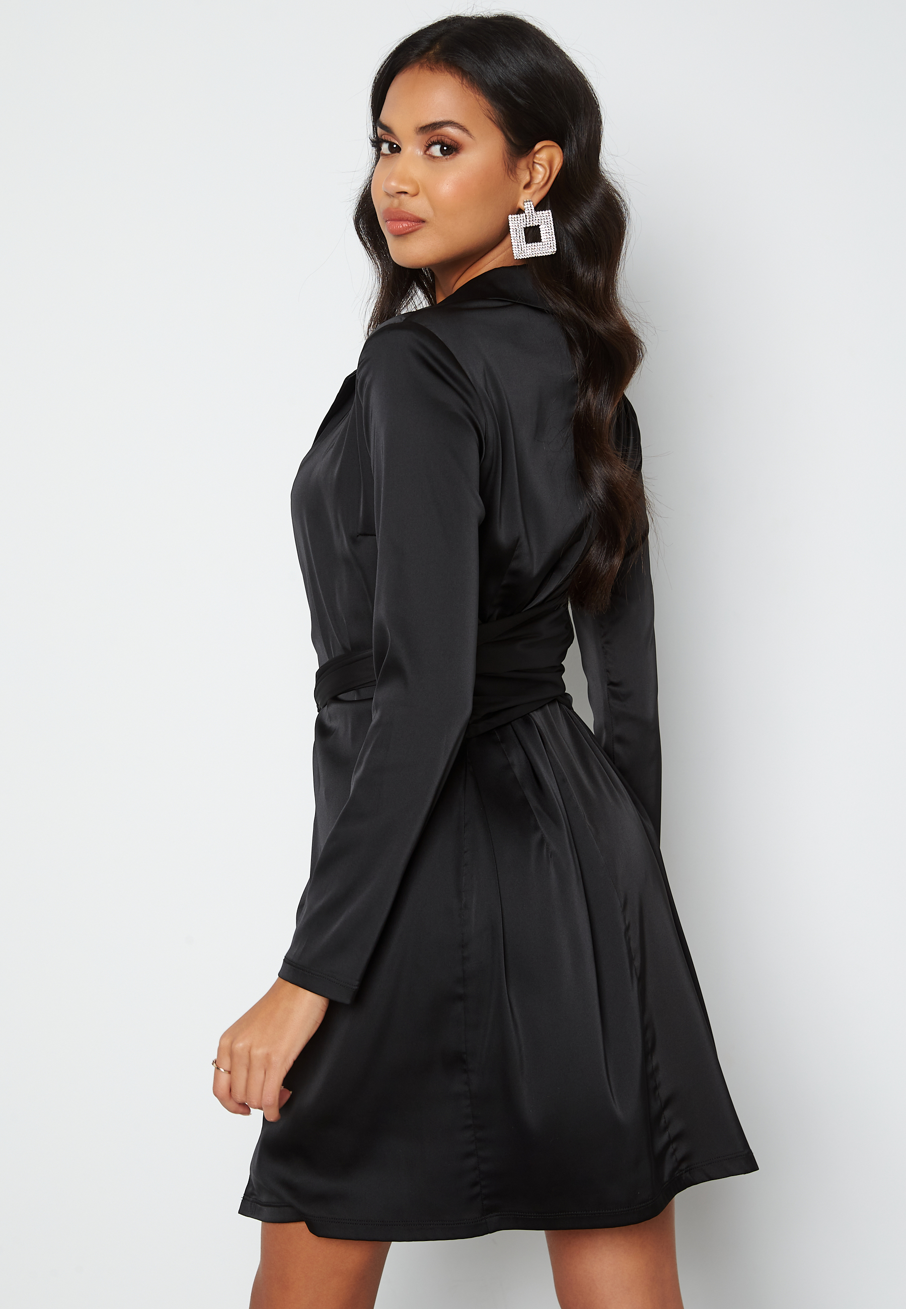 Gia Shiny Blazer Dress 2