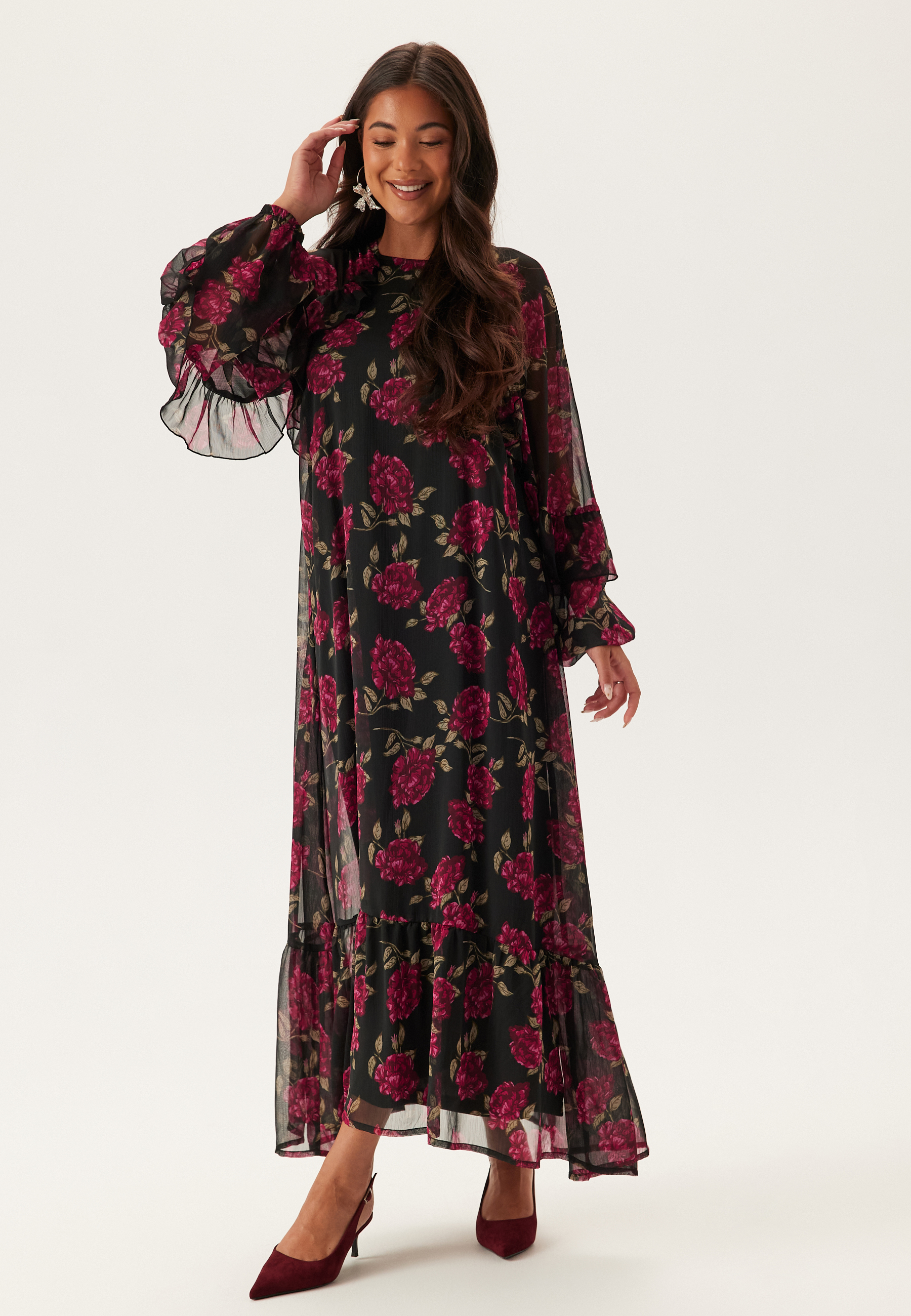 Frill Maxi Dress 3