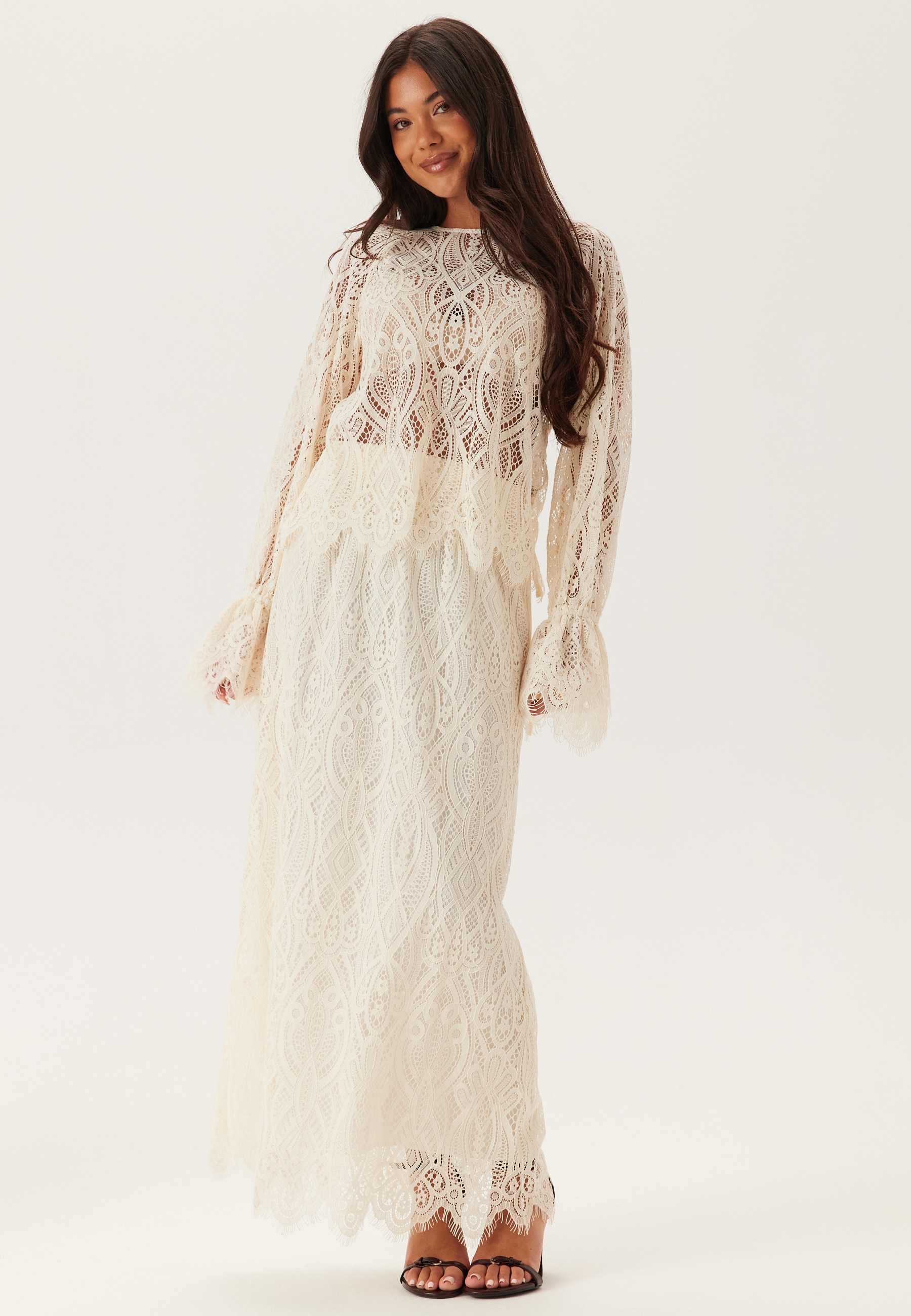 Lace Bow Blouse 2