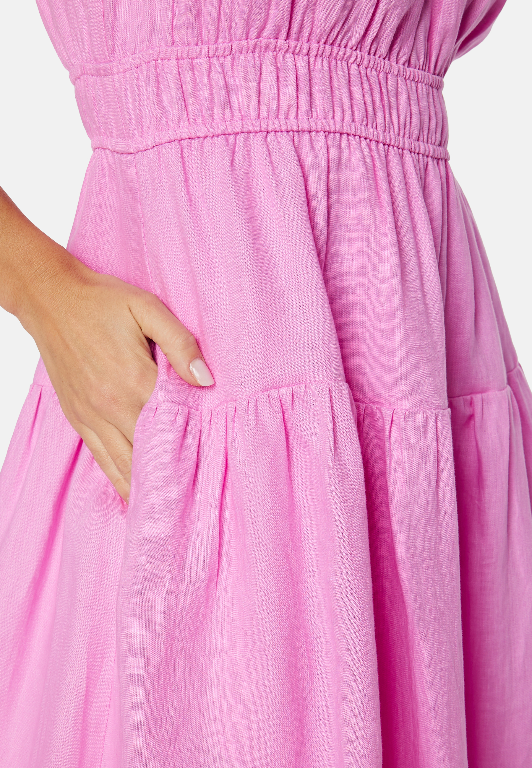 Athena Ruffle Midi Dress 2
