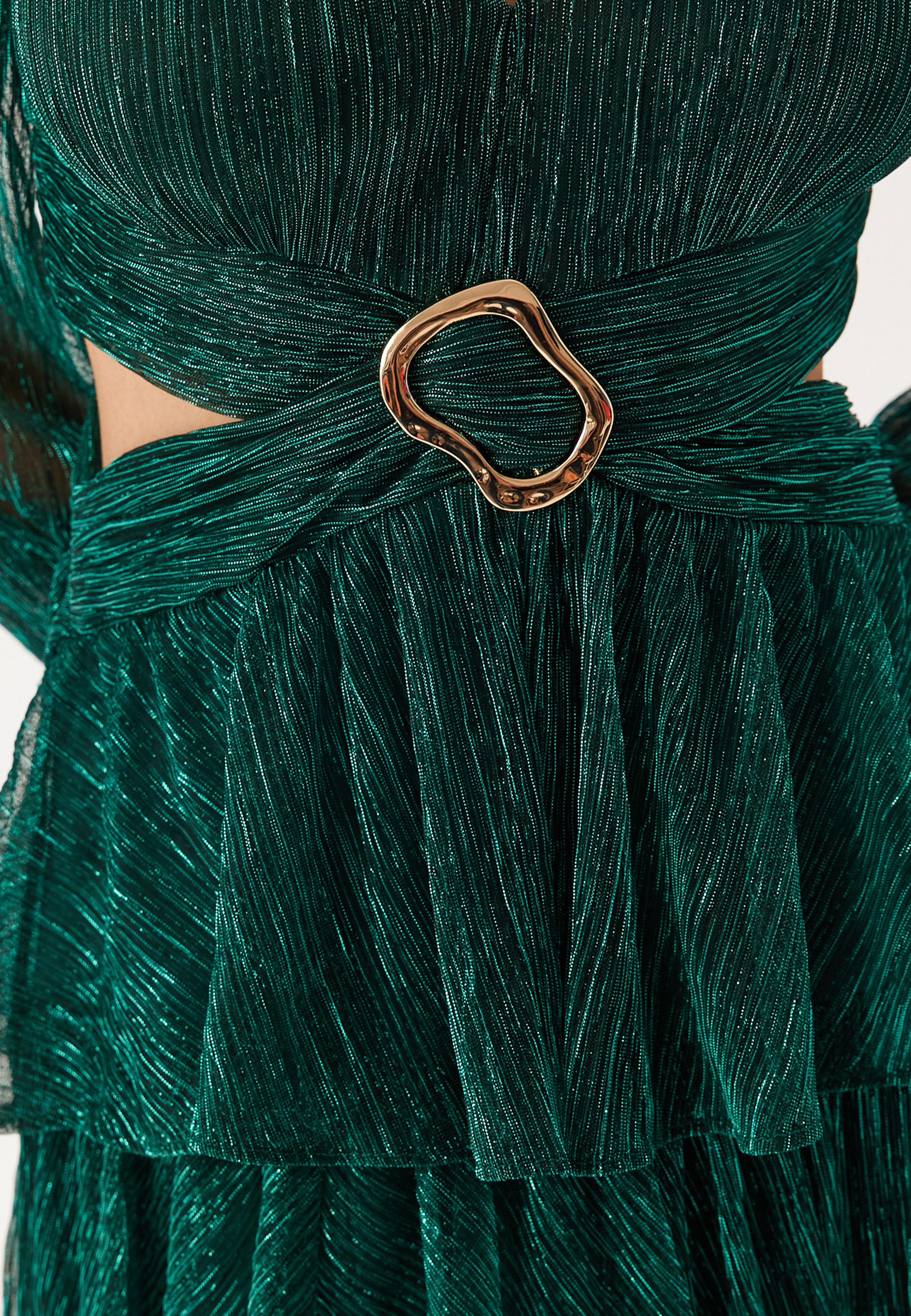 Donna Plisse Mini Dress 3