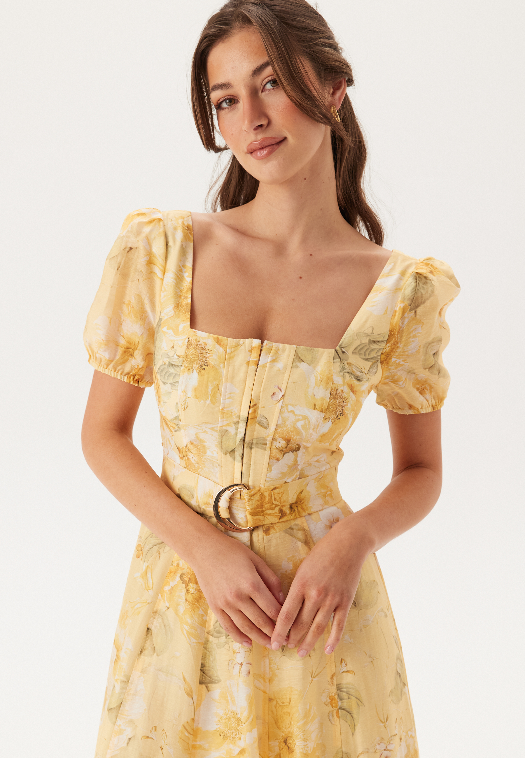 Marigold Panel Midi Dress 3