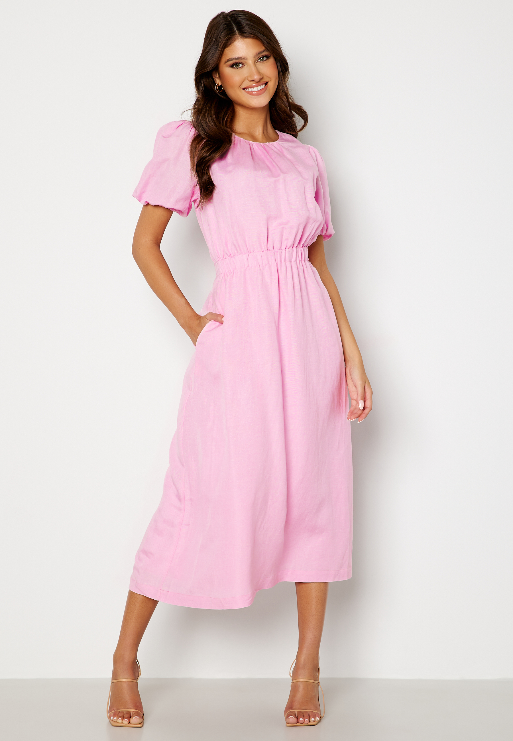 Noa Linen Midi Dress
