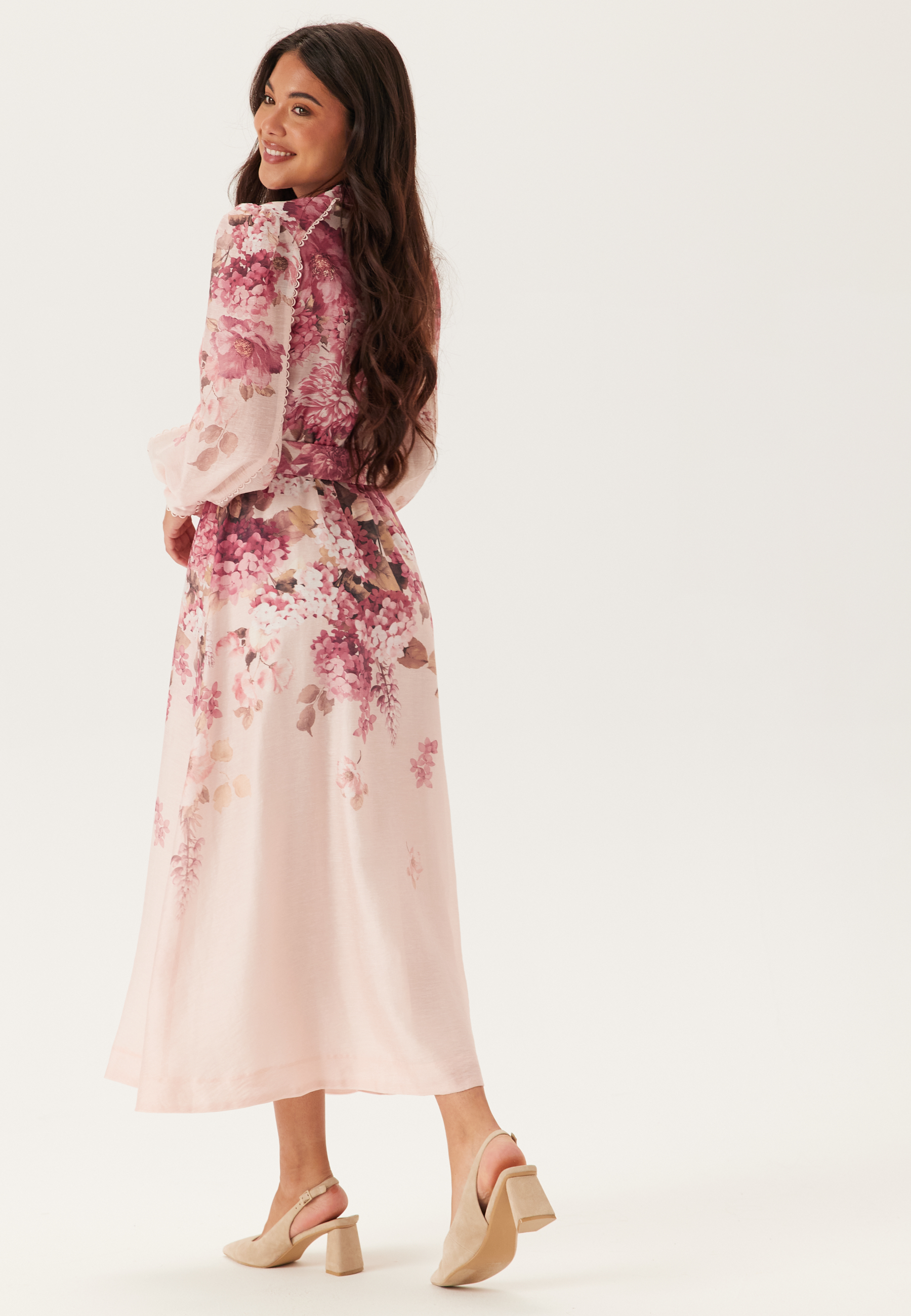 Peyton Trim Detail Midi Dress 2