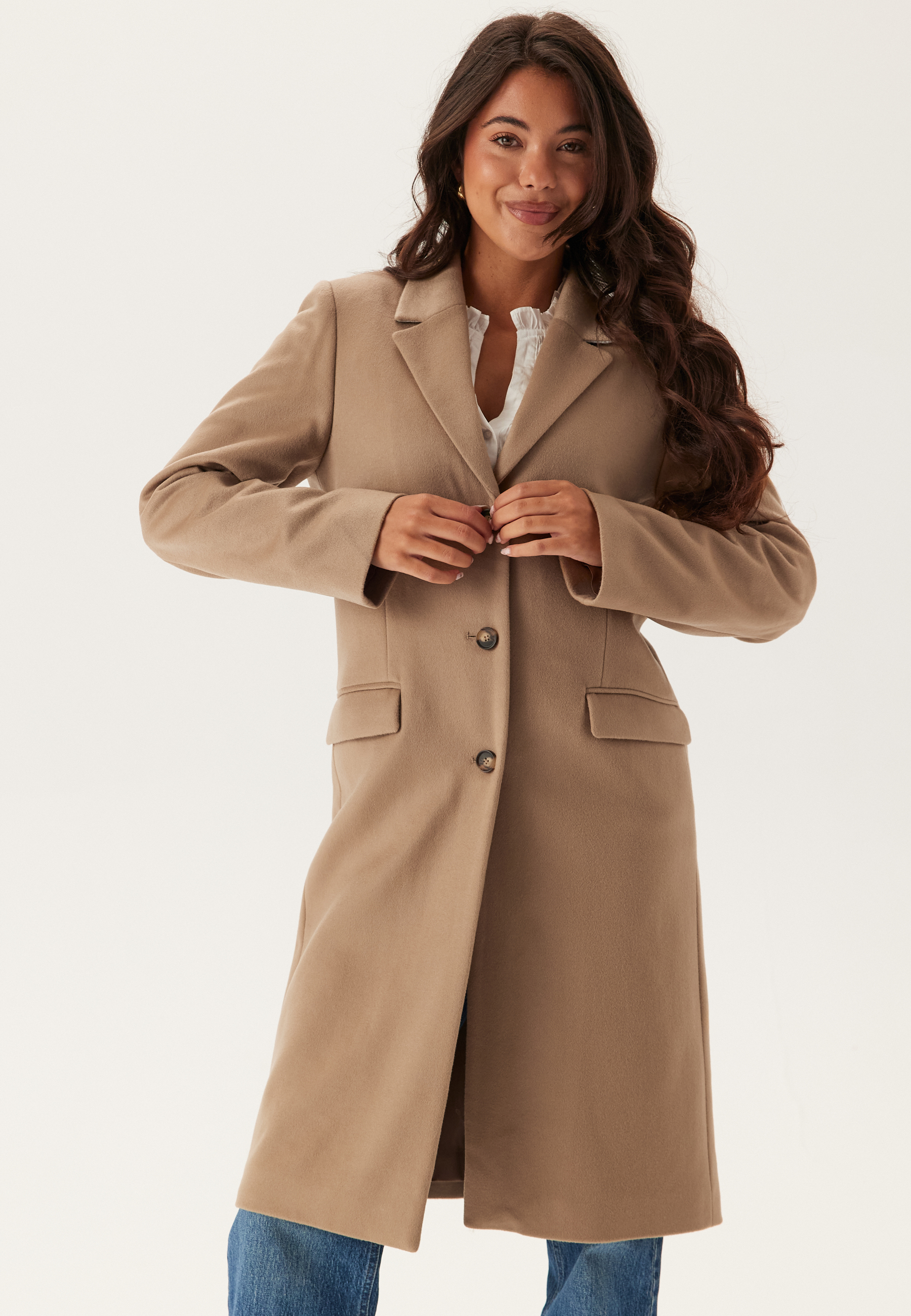 Classic Tailored Wool Blend Co