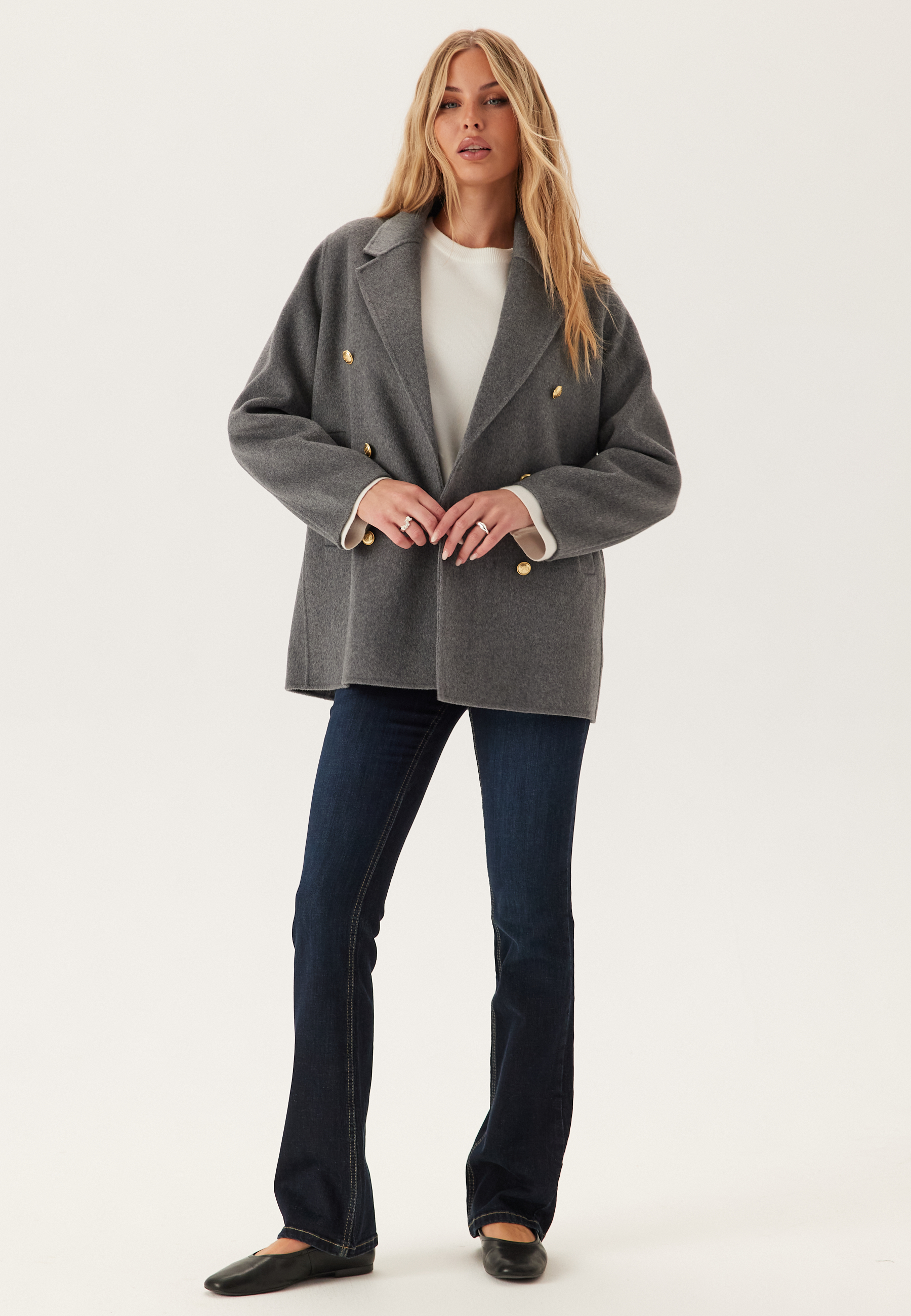 Handstitched Peacoat 2