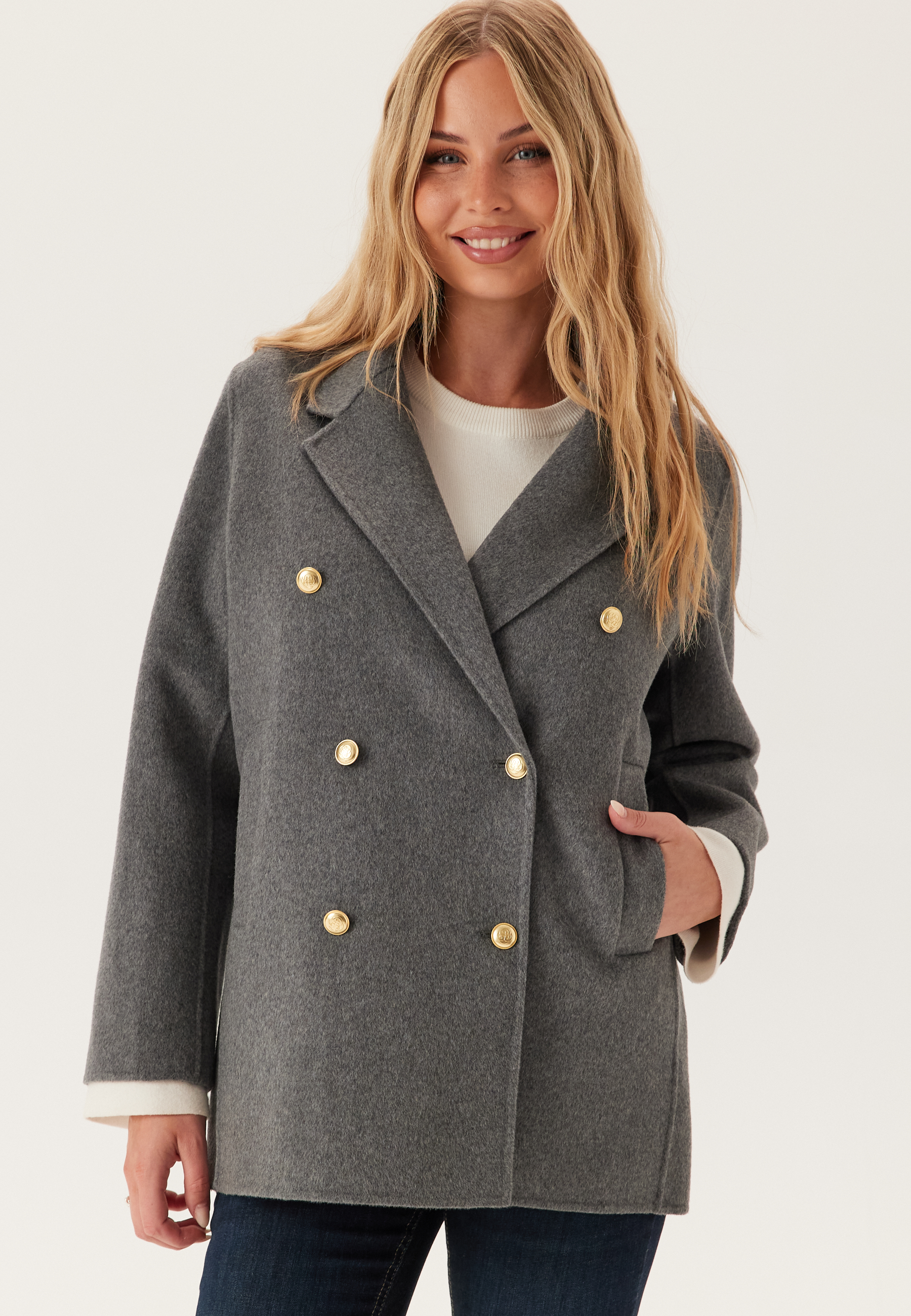 Handstitched Peacoat 3