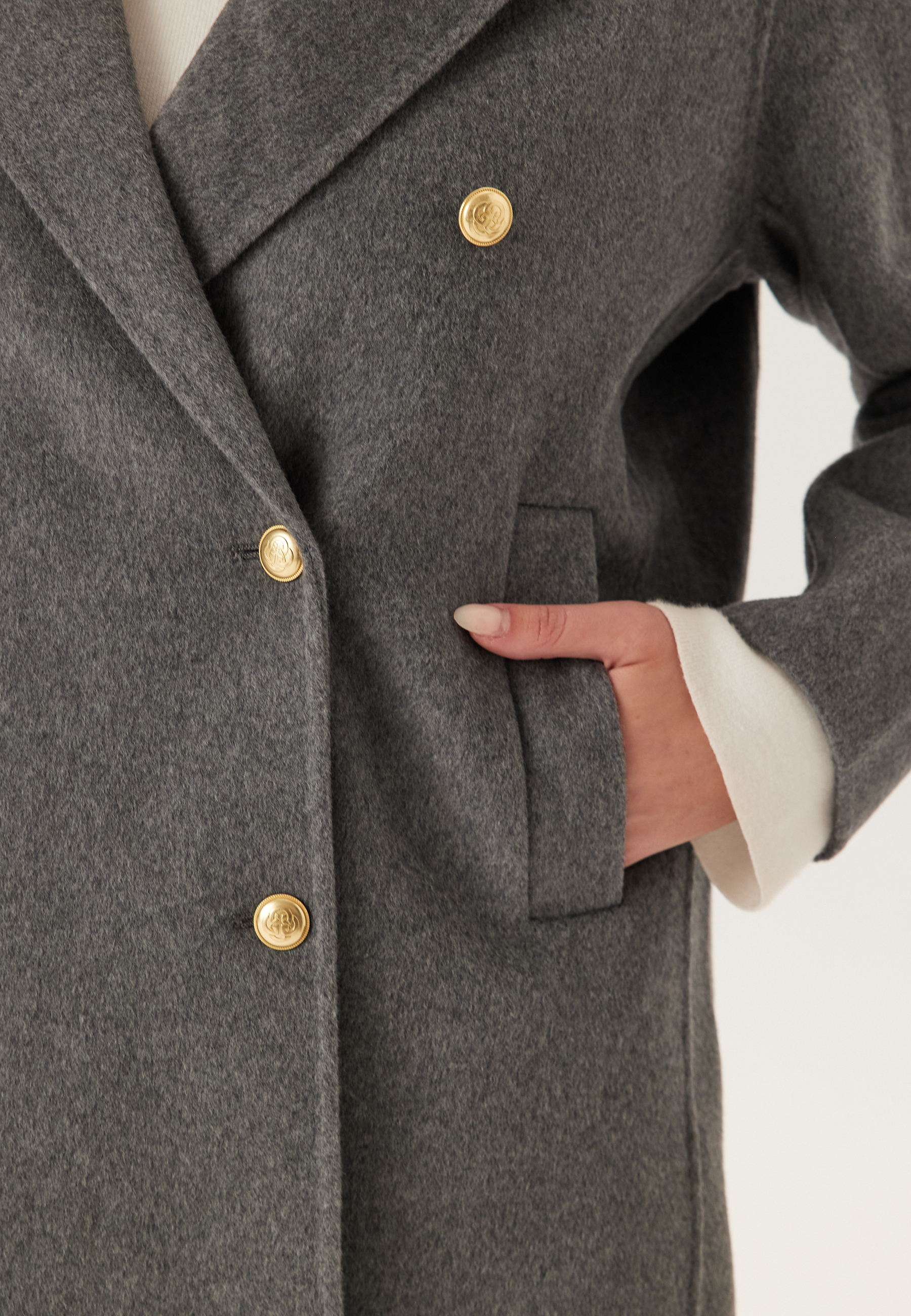 Handstitched Peacoat 4