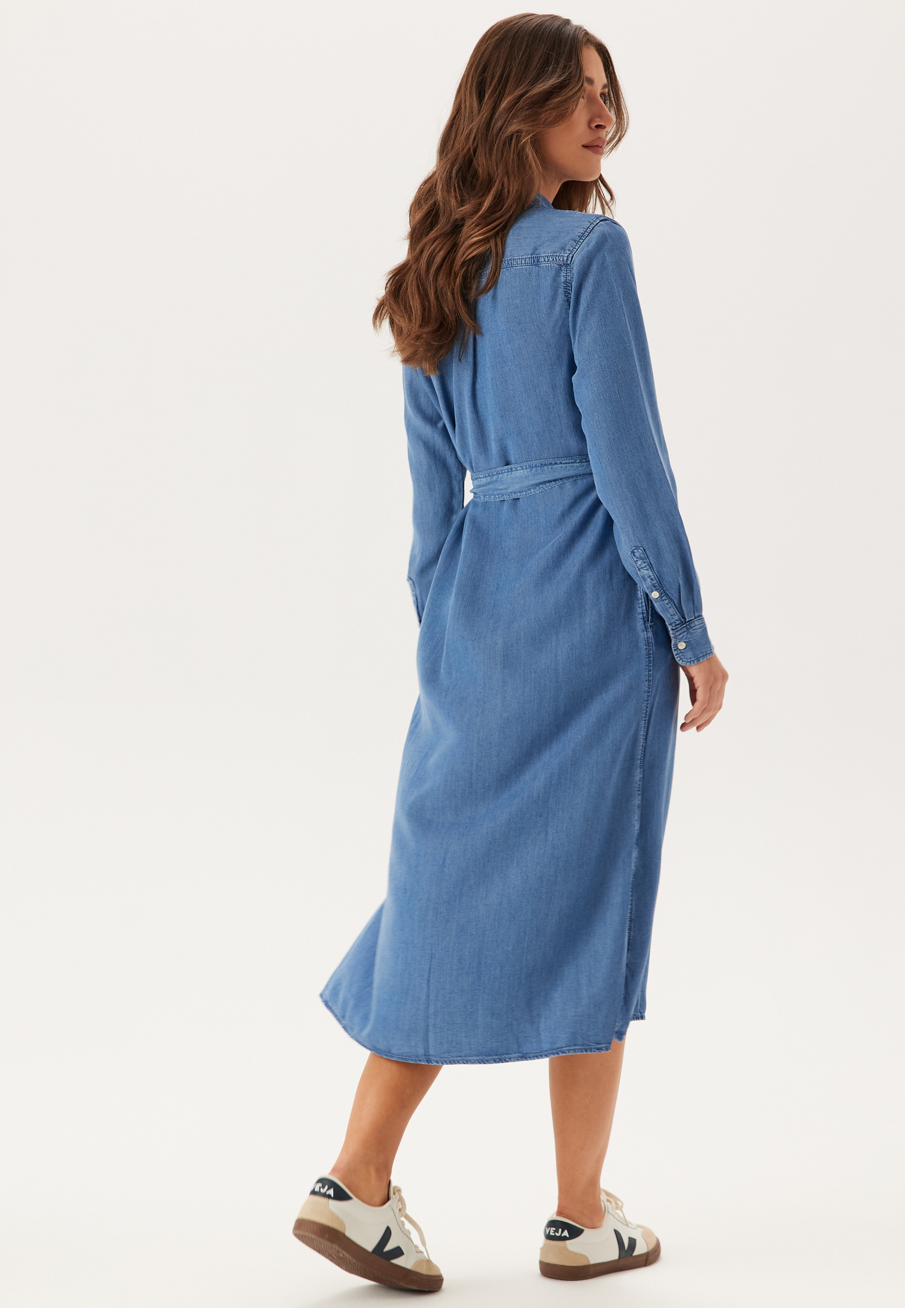 Reg Chambray Shirt  dress 2