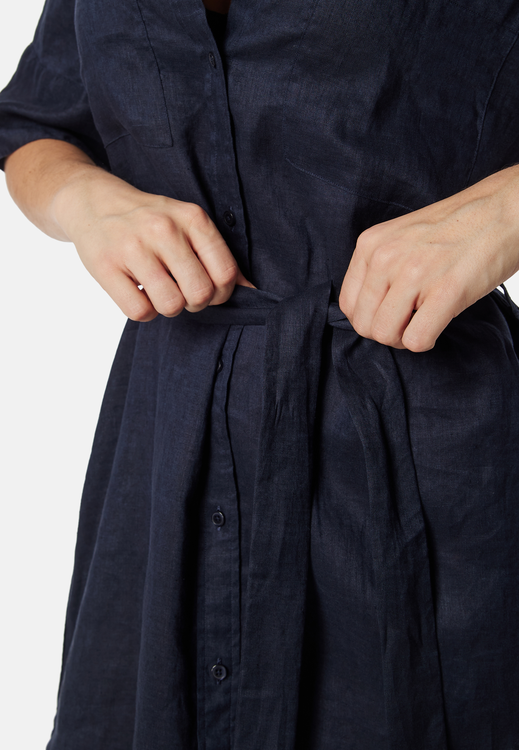 Rel Linen SS Shirt Dress 2
