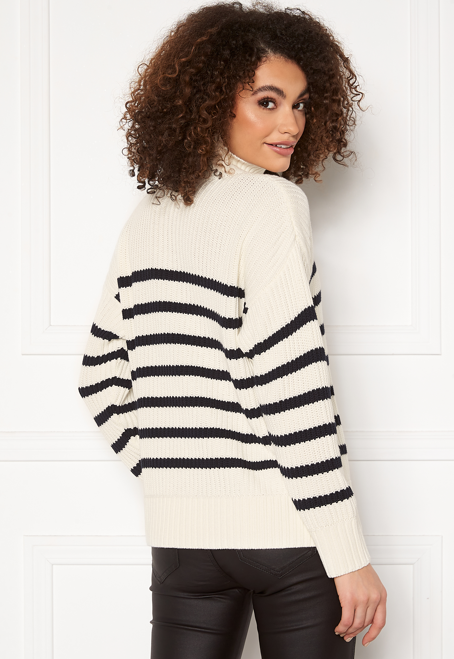 Striped Turtleneck 2