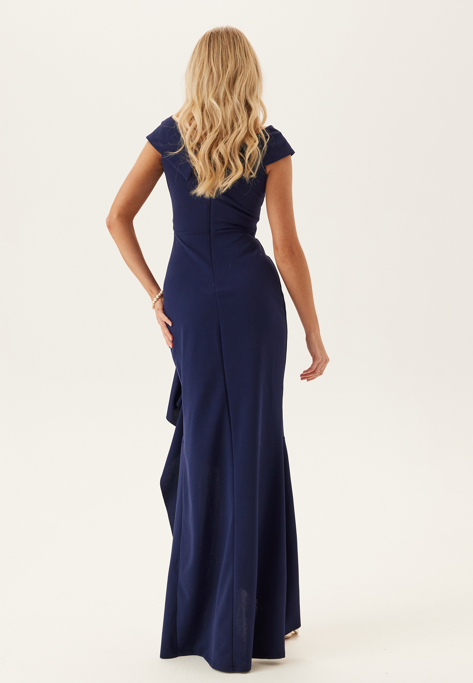 Bardot Frill Maxi Dress 6