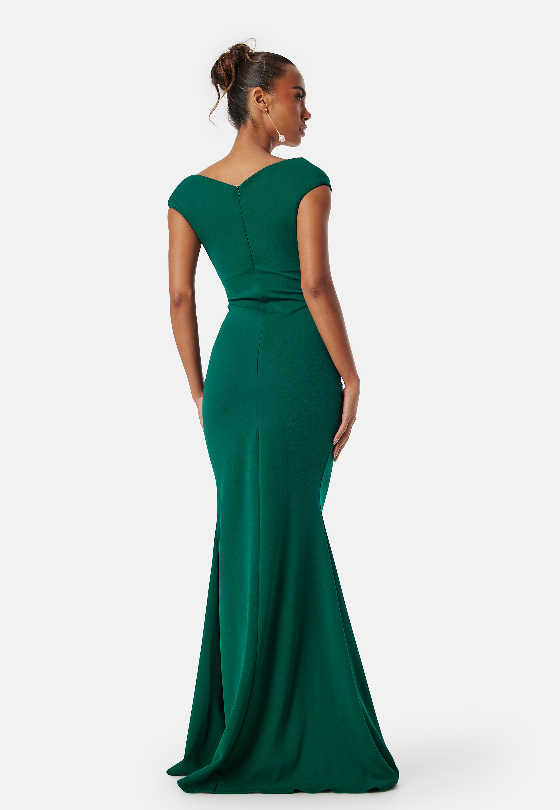 Bardot Pleat Maxi Dress 3