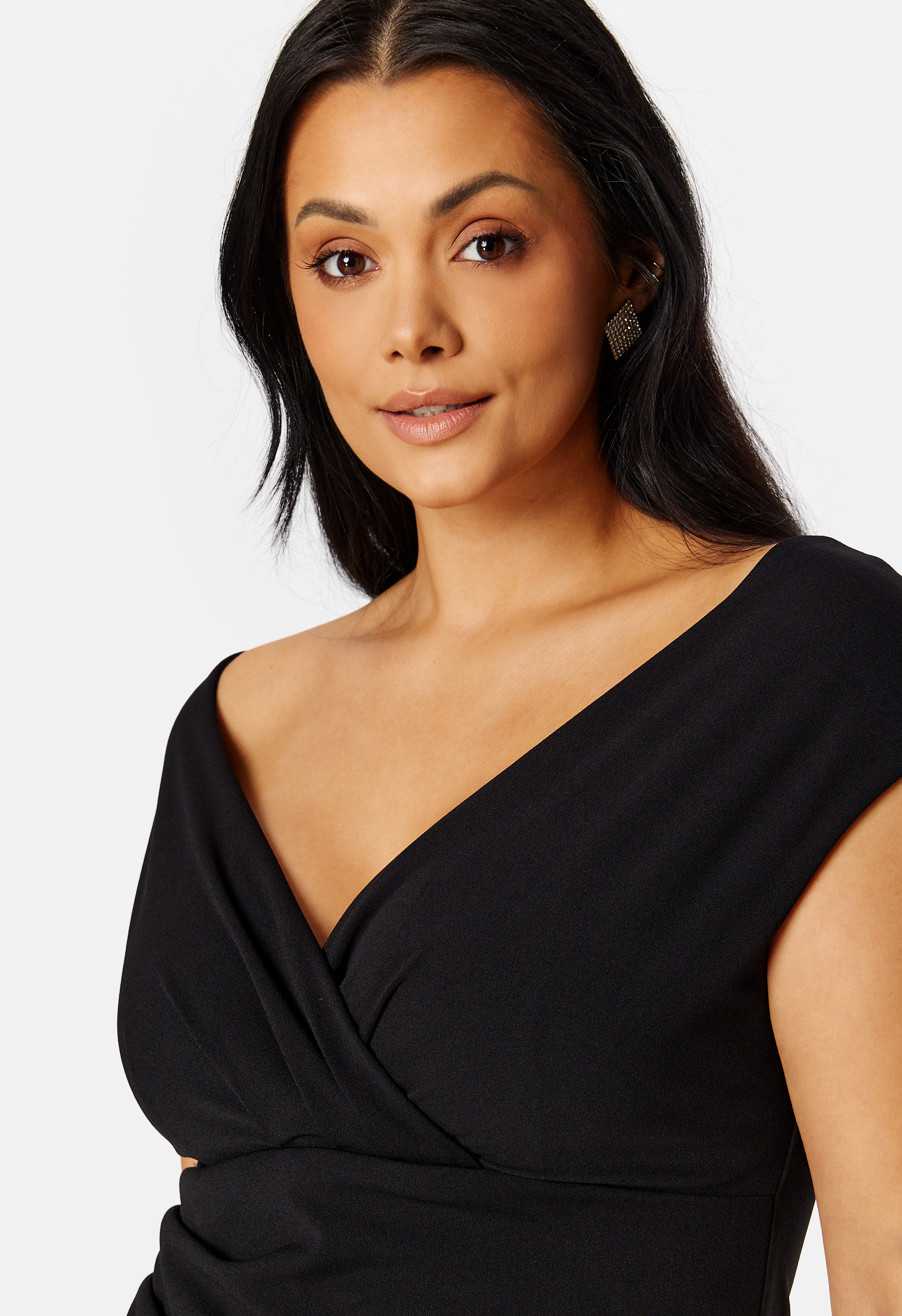 Bardot Pleat Maxi Dress 3