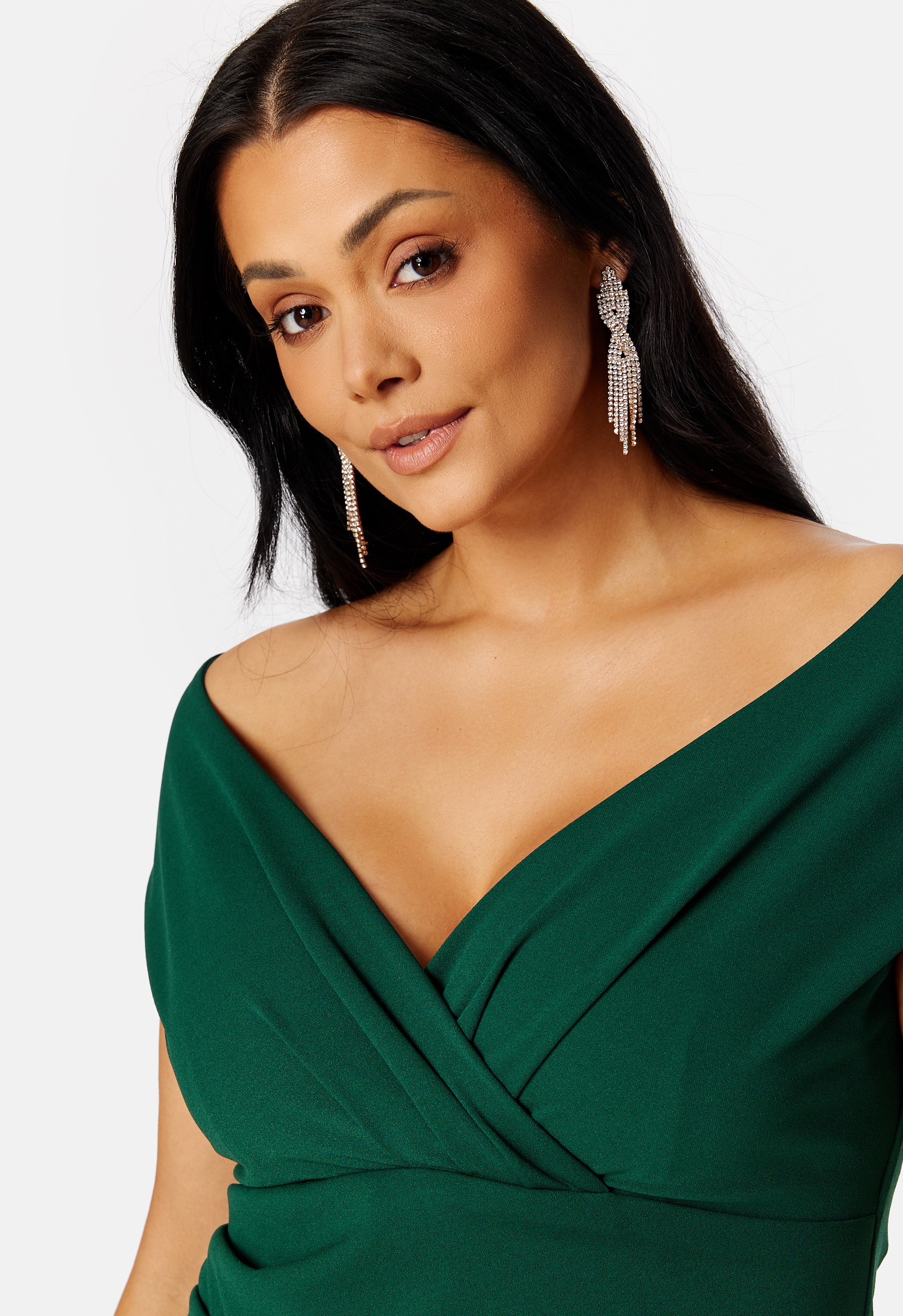 Bardot Pleat Maxi Dress 3