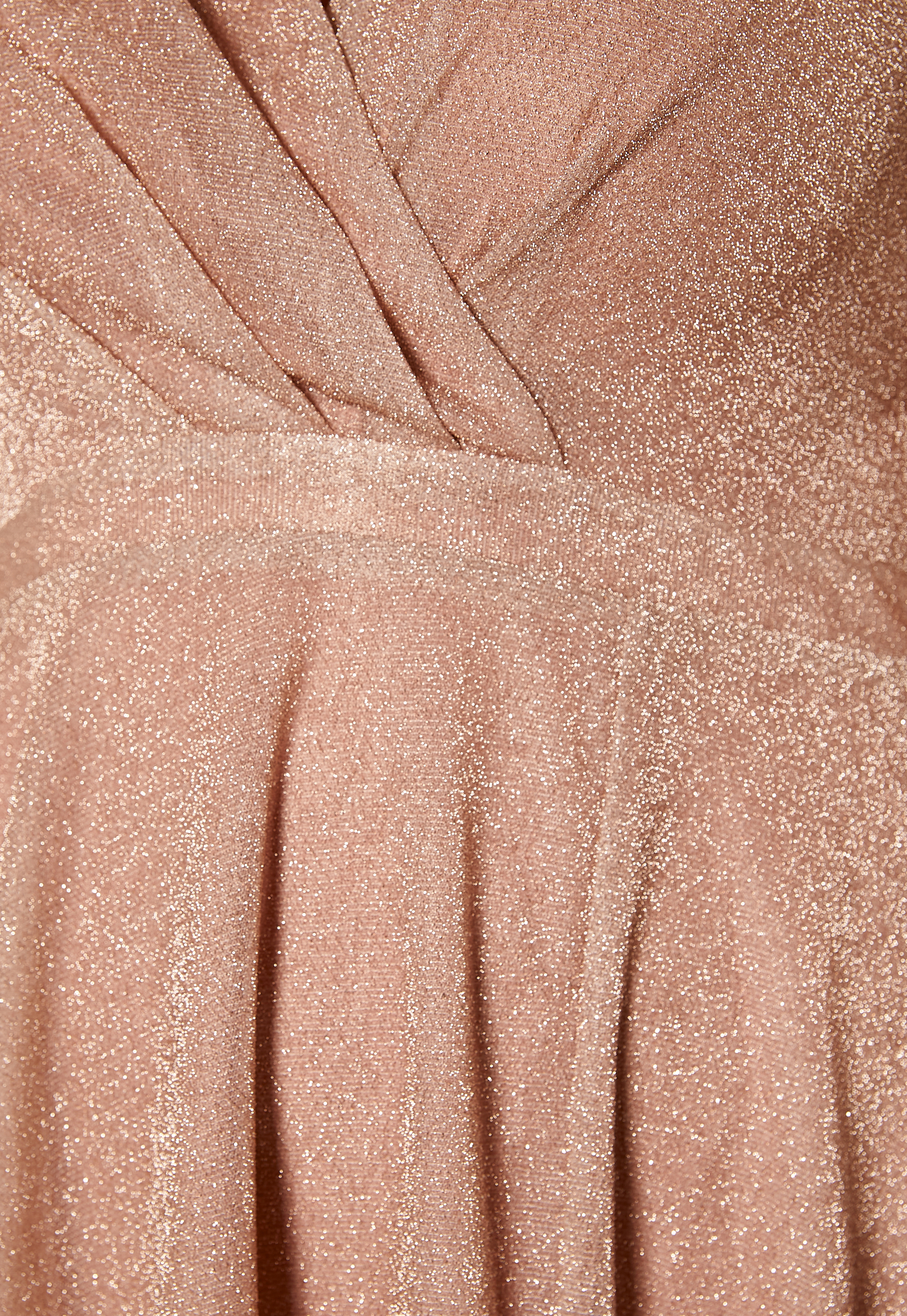Glitter Wrap Front Maxi Curve Dress With Split 6