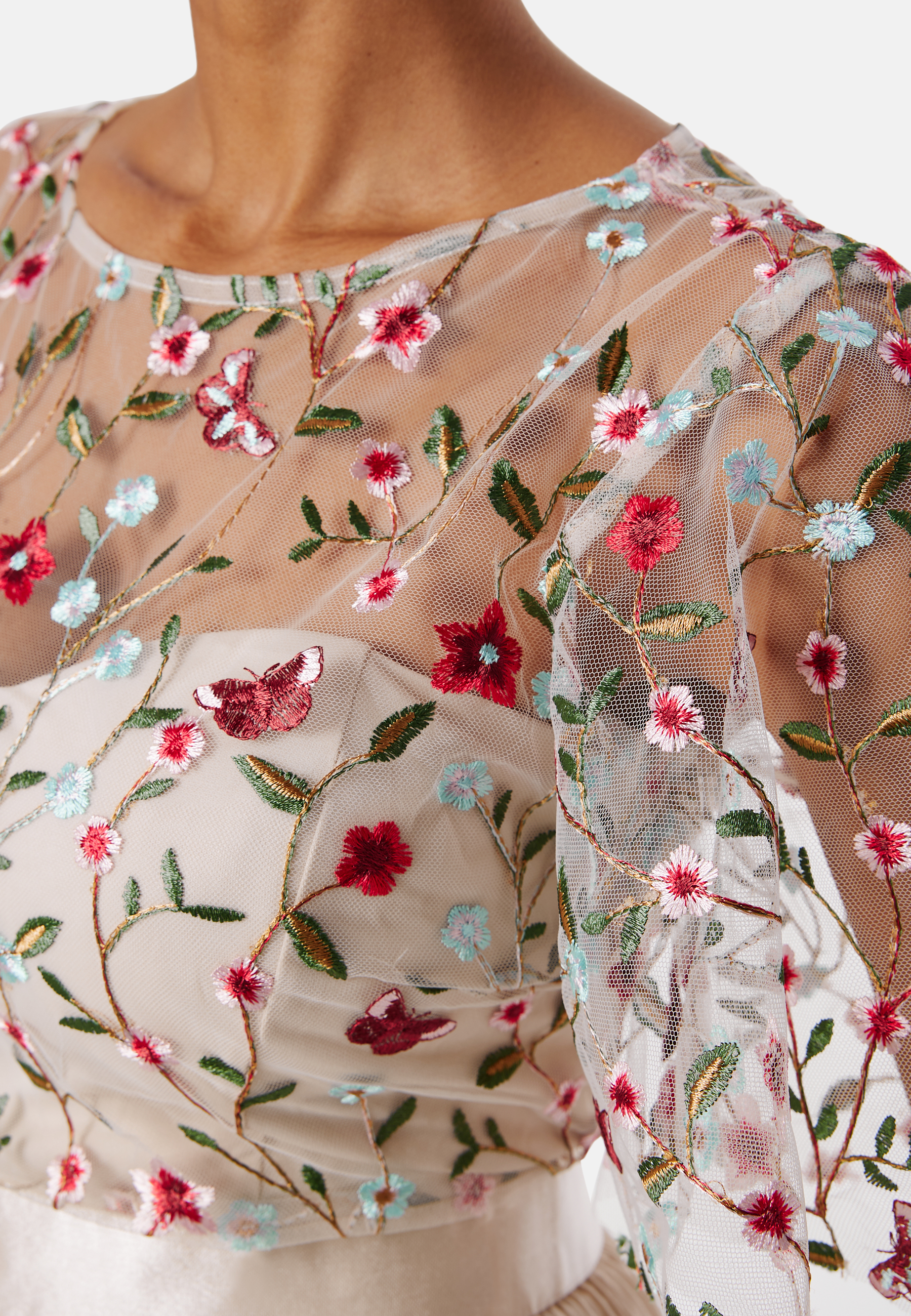 Embroidered Bodice Flutter Max 3