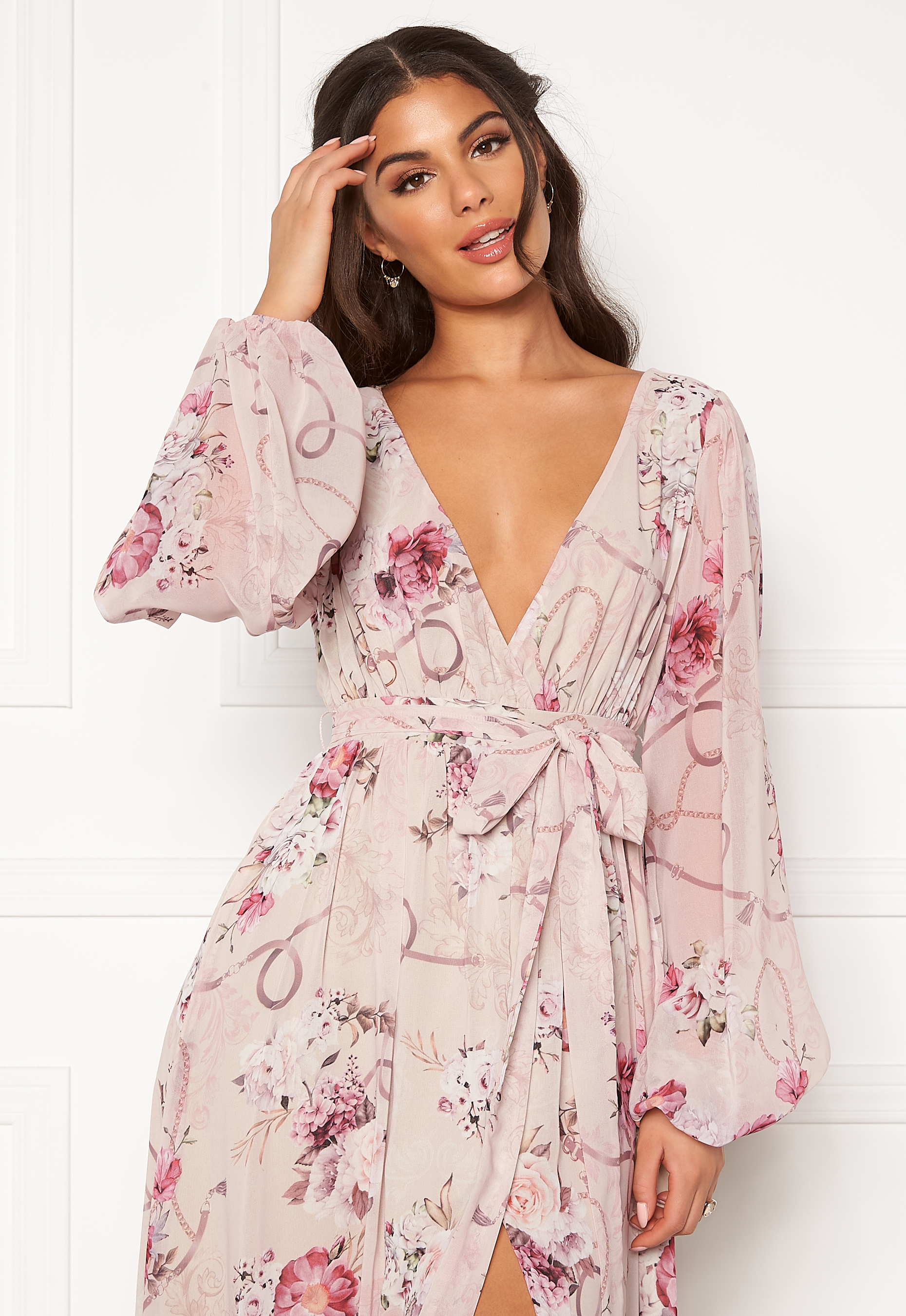 Floral Chiffon Maxi Dress 2