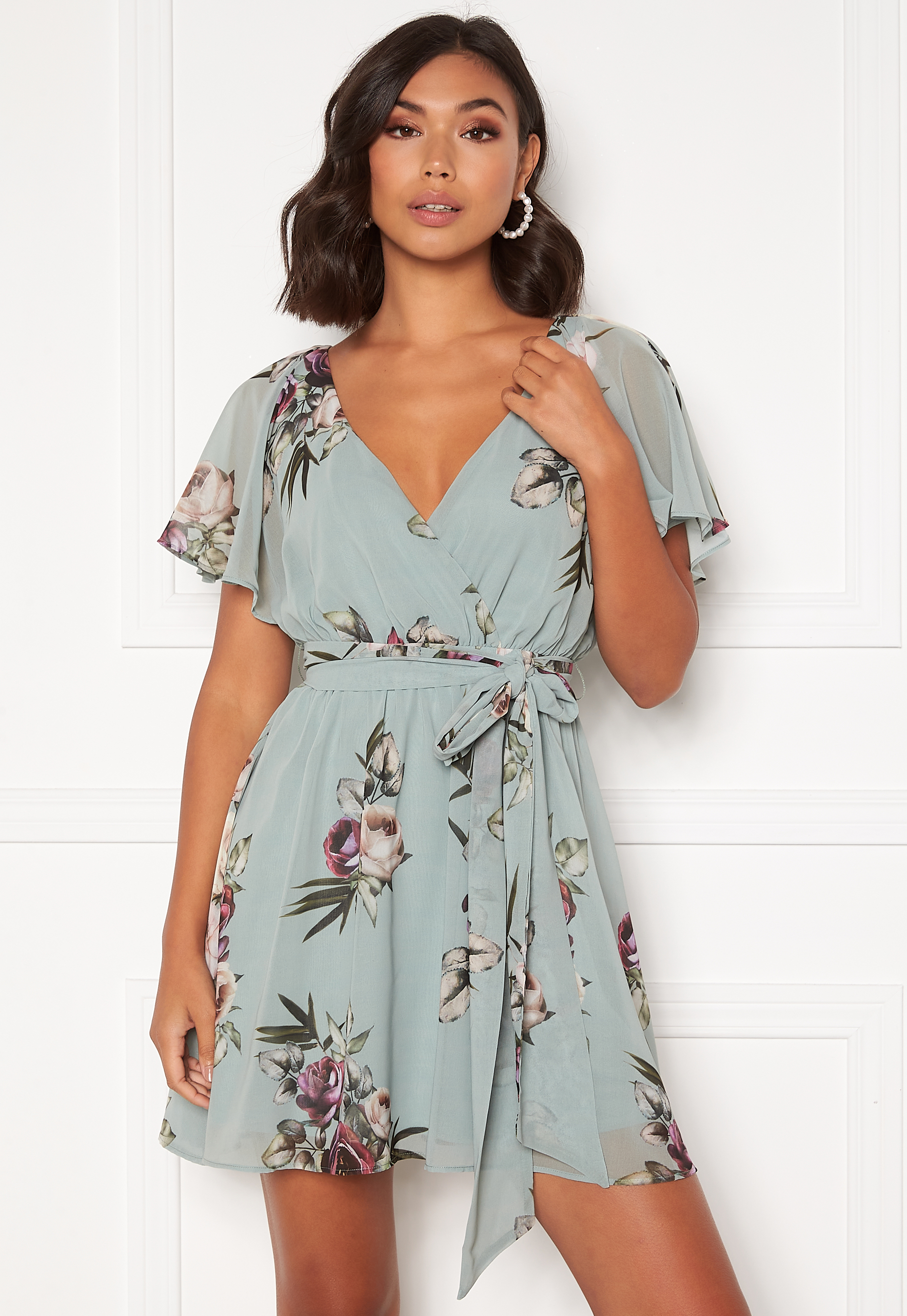 Floral Flutter Dress