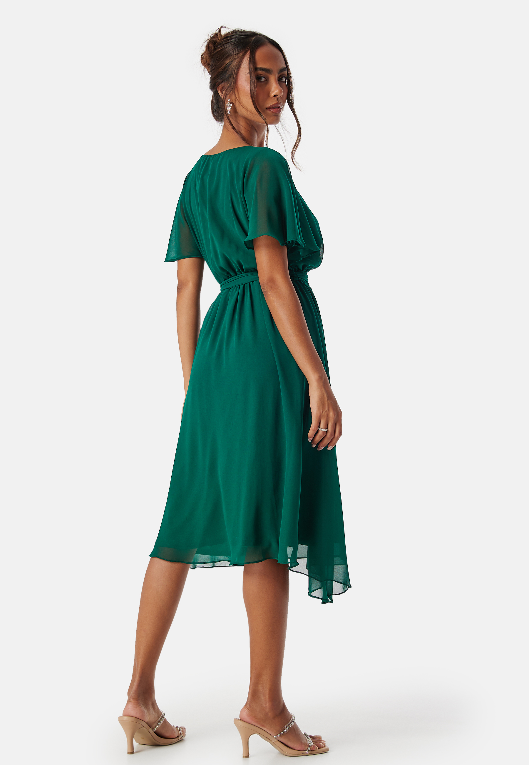 Flutter Chiffon Midi Dress 6