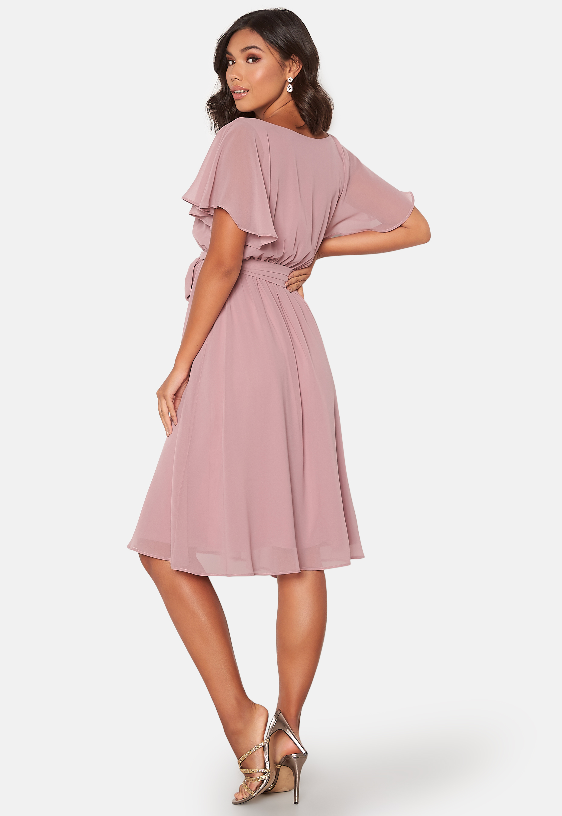 Flutter Chiffon Midi Dress 4