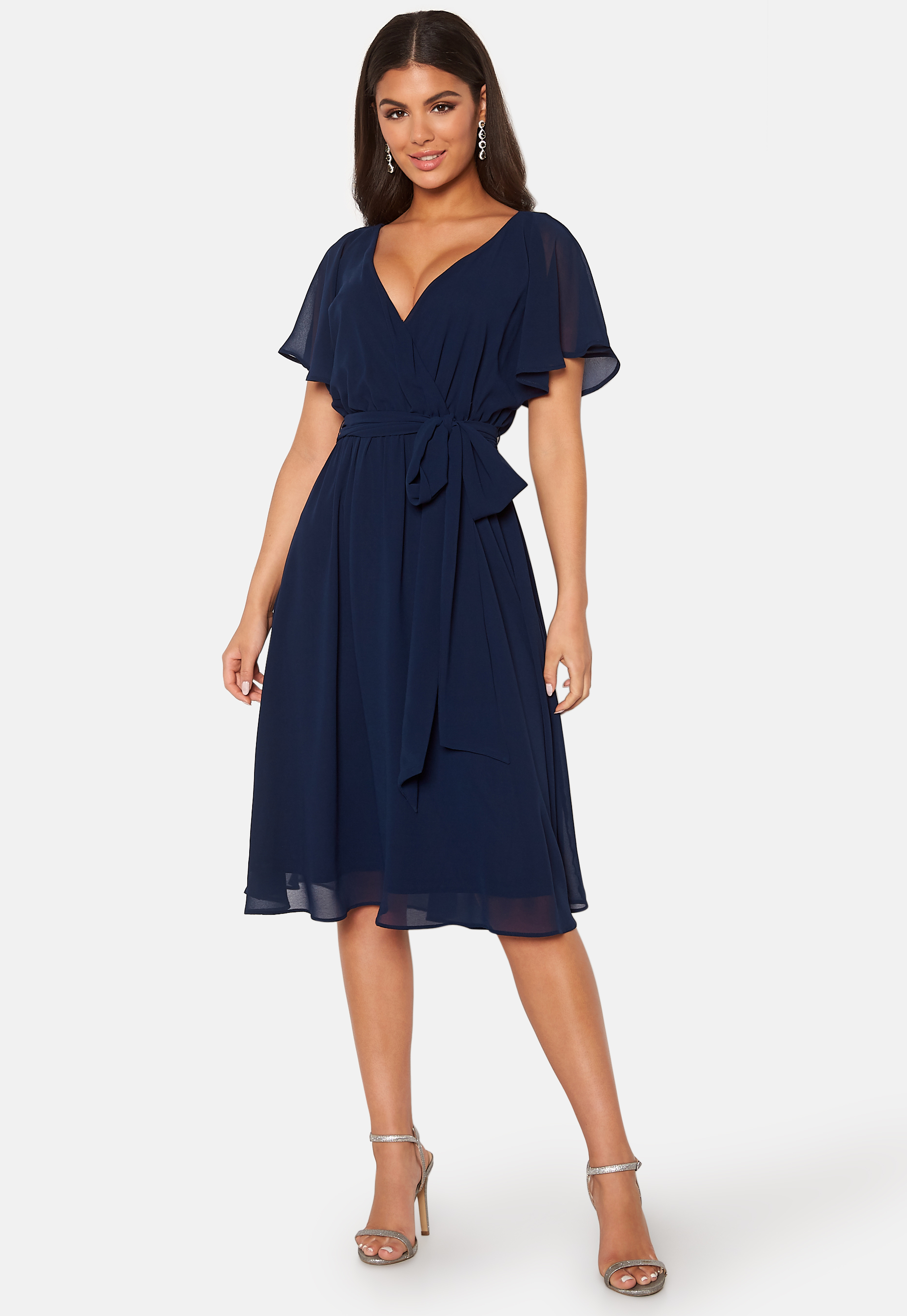 Flutter Chiffon Midi Dress 5