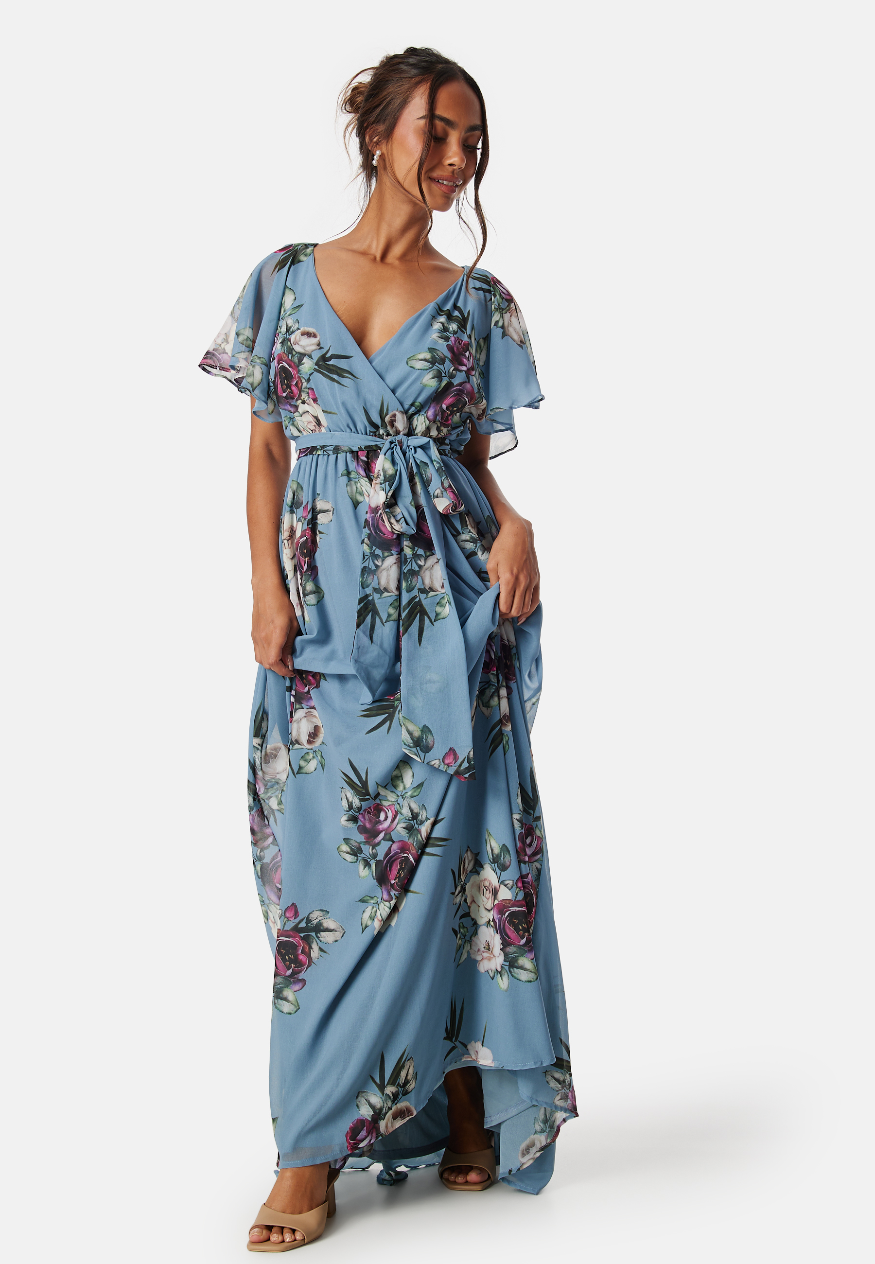 Flutter Floral Maxi Dress 2