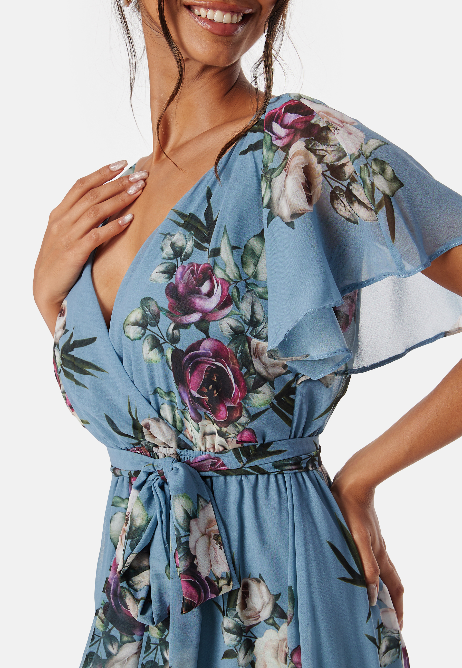 Flutter Floral Maxi Dress 4