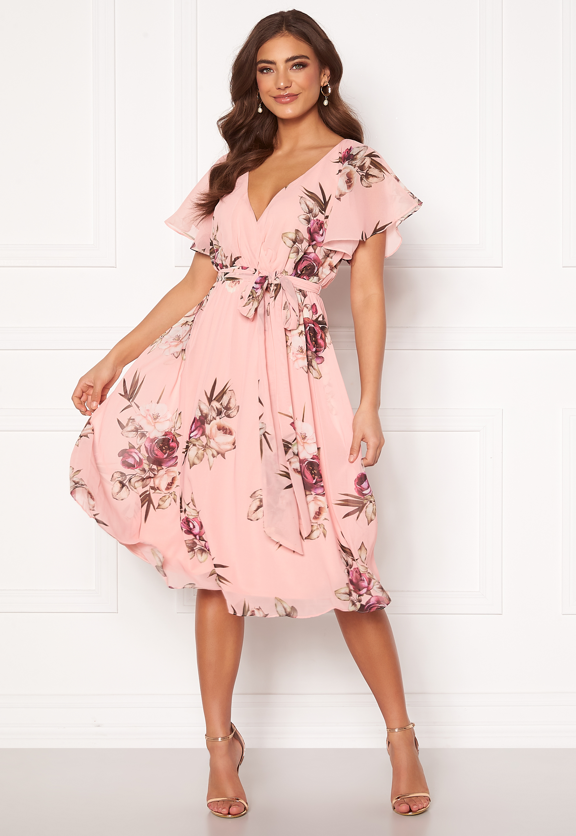 Flutter Floral Midi Dress 2