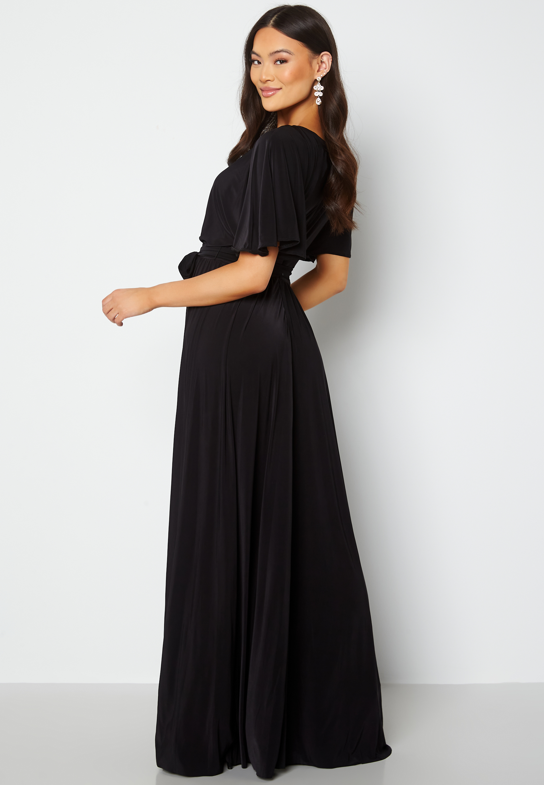 Flutter Sleeve Maxi Dress 2
