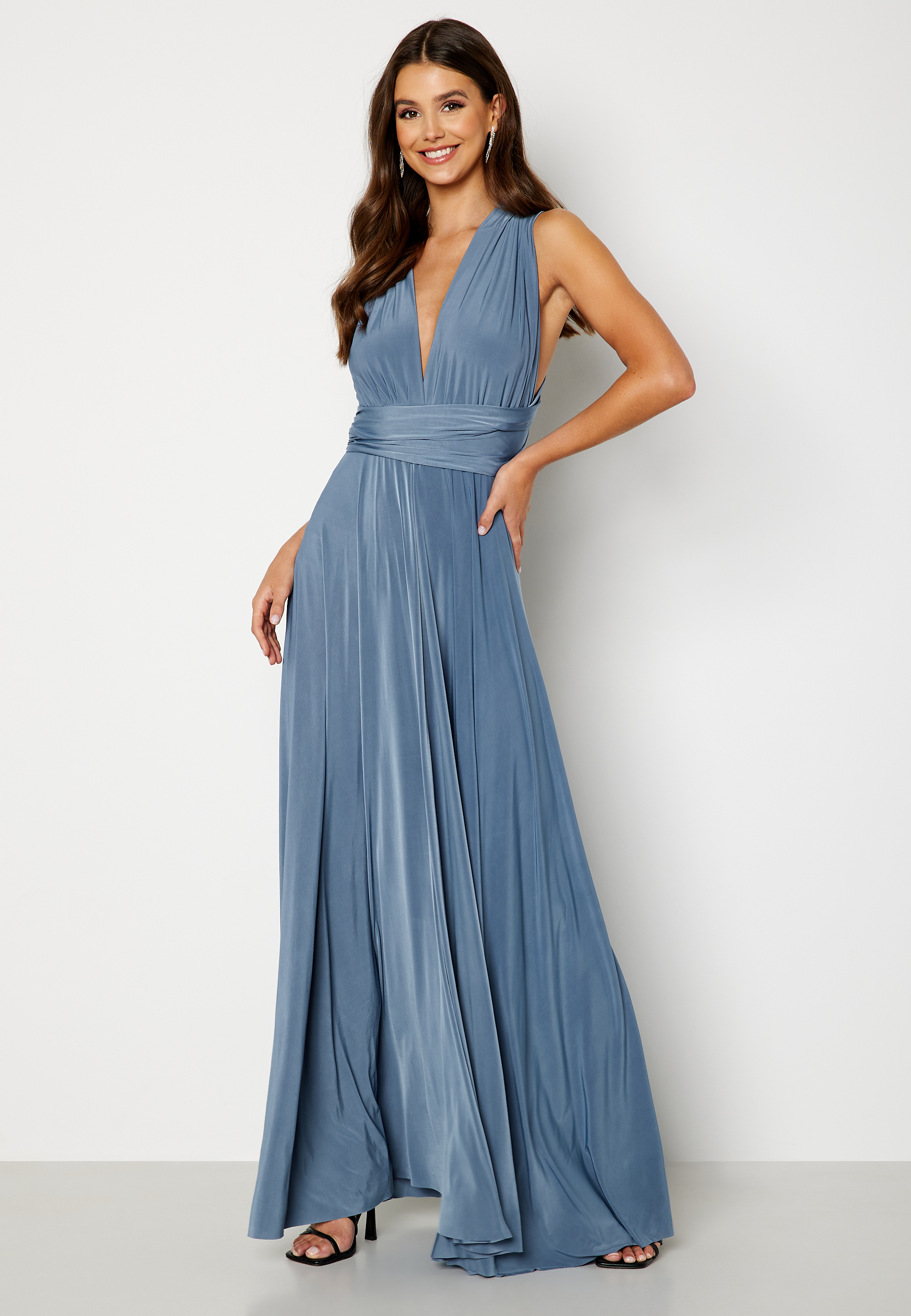 Multi Tie Maxi Dress