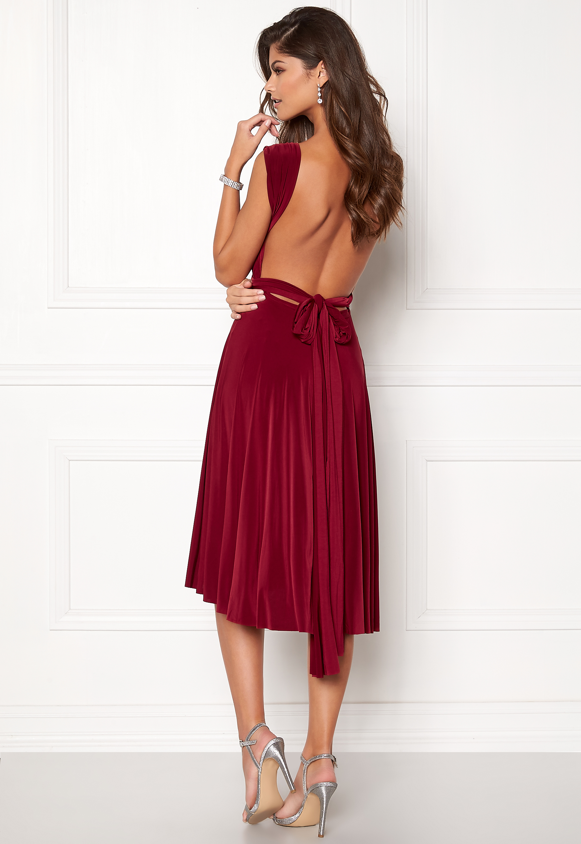 Multi Tie Midi Dress 2