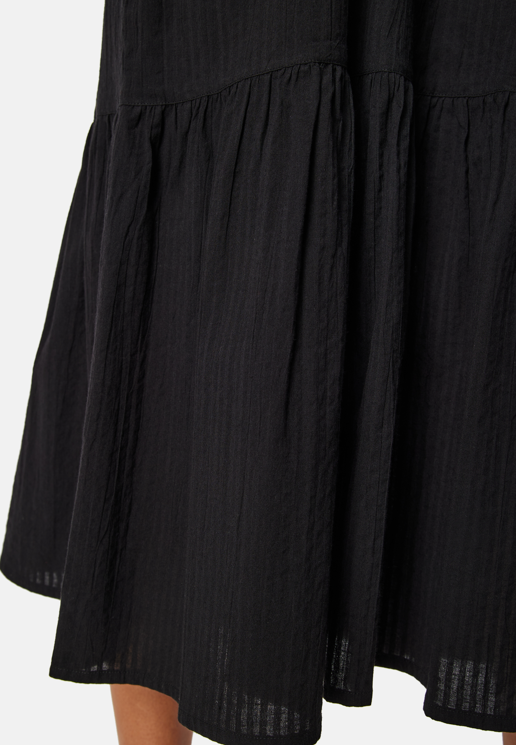 Balloon Sleeve Cotton Dress 3