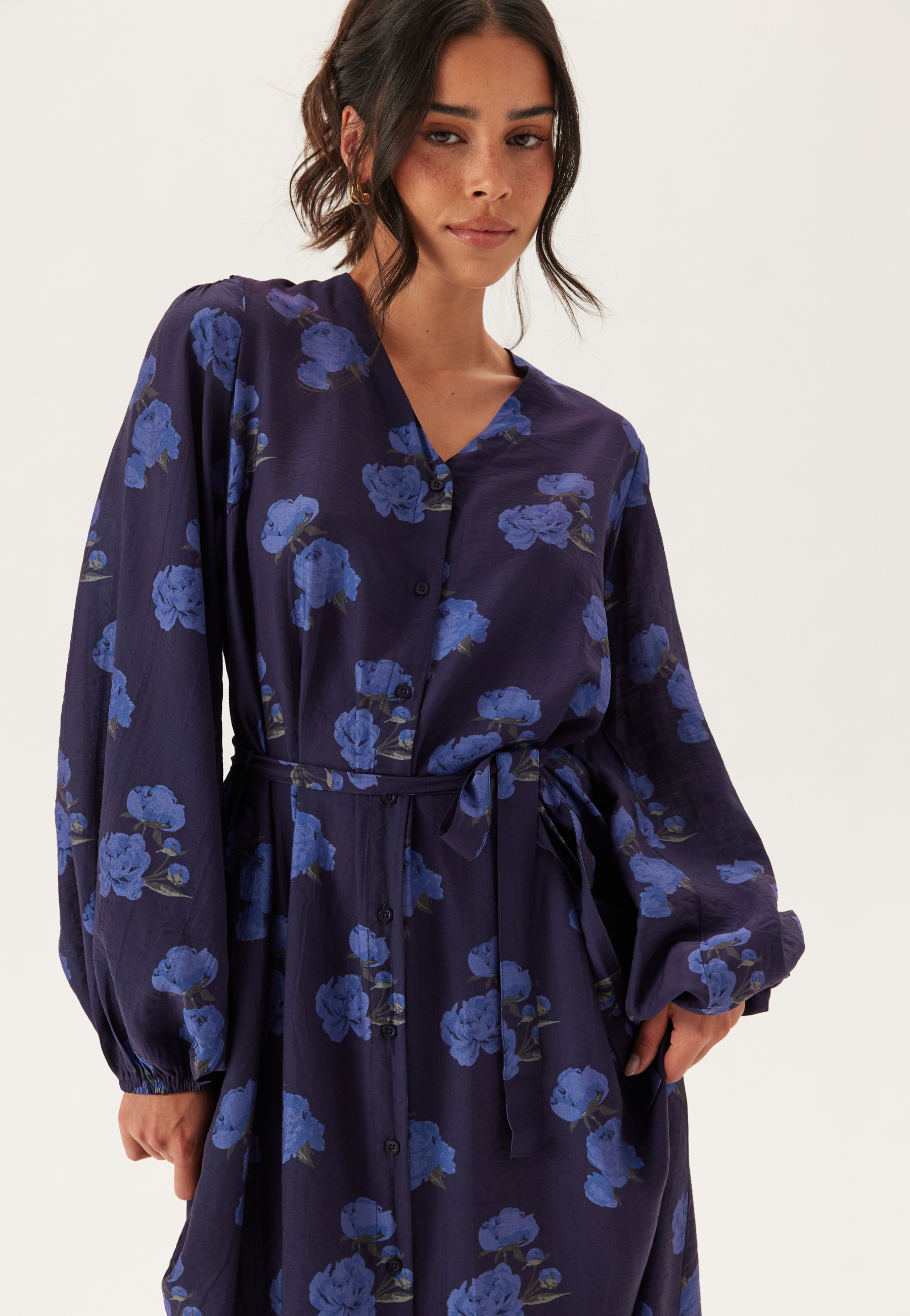 Balloon Sleeve Dress 3