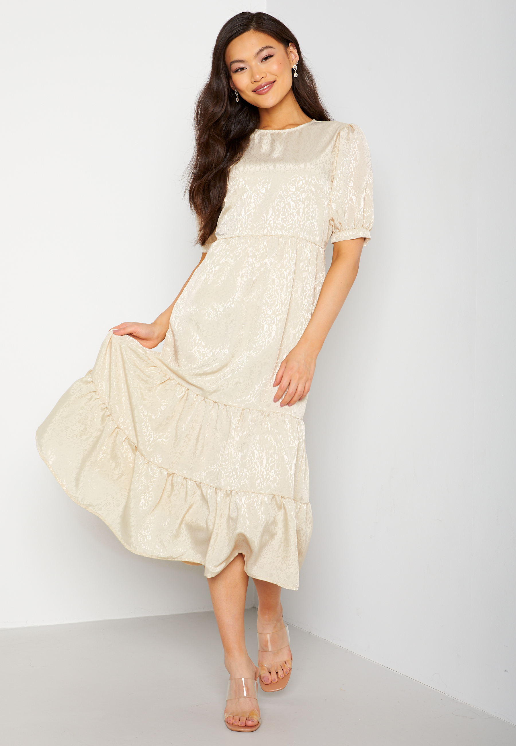Cassie Satin Dress 2