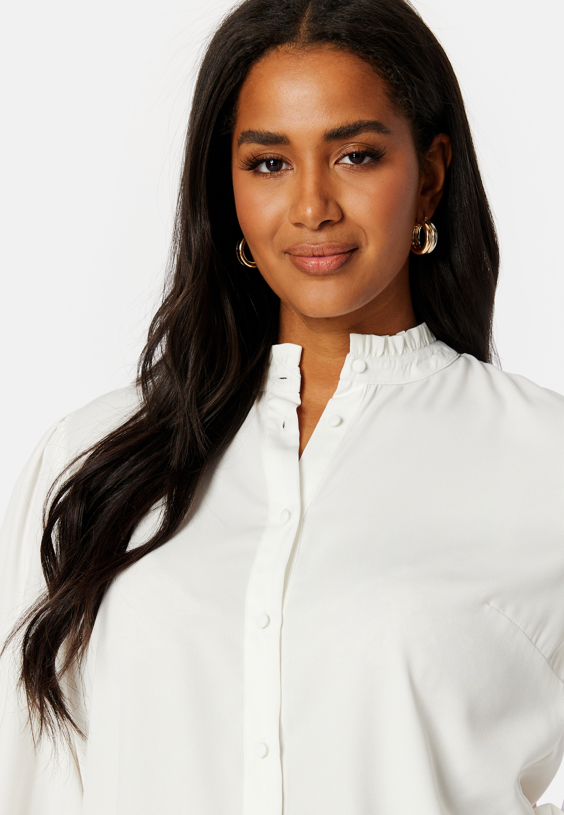 Celine Frill Collar Blouse 3