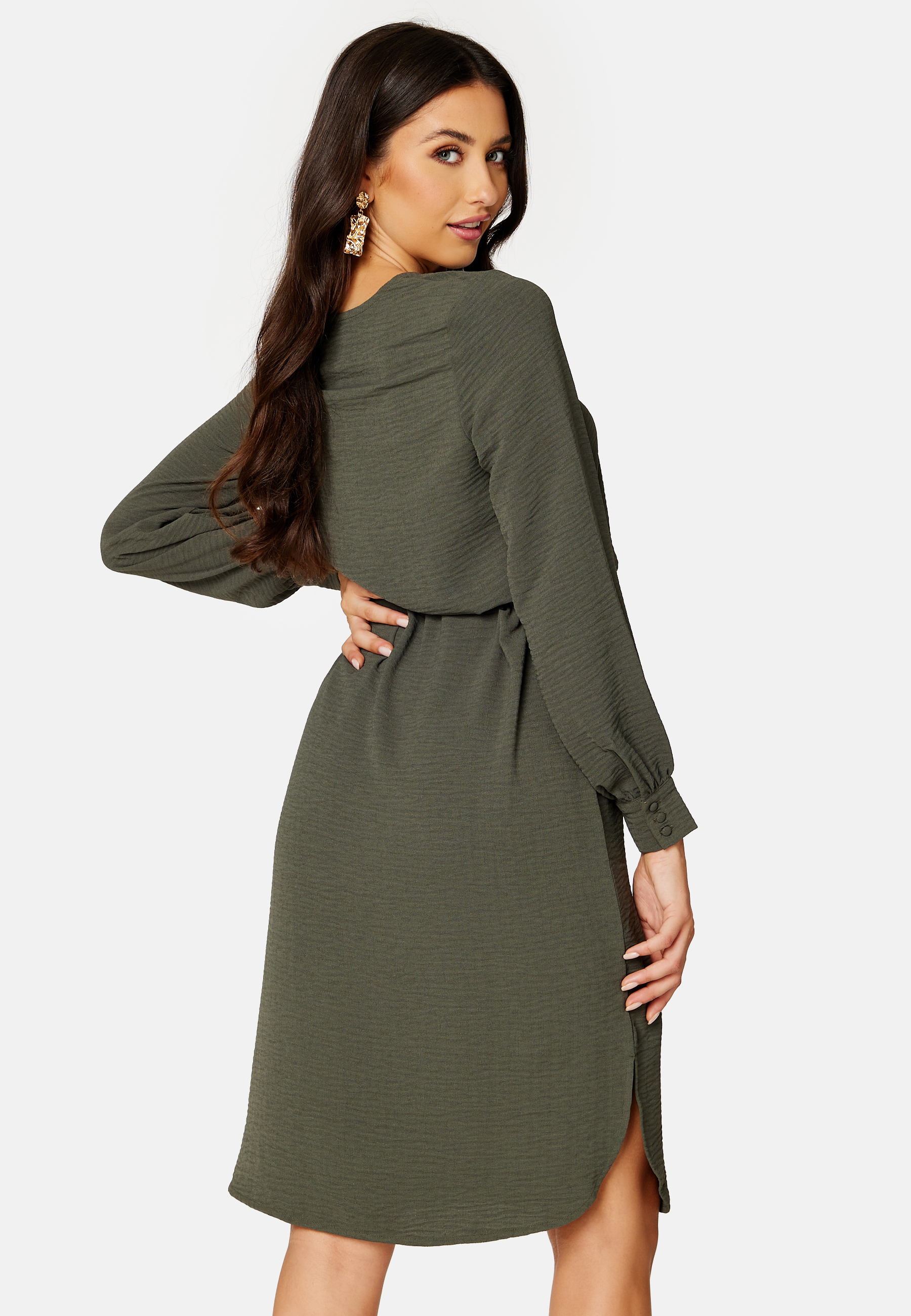 L/S Belted Dress 2
