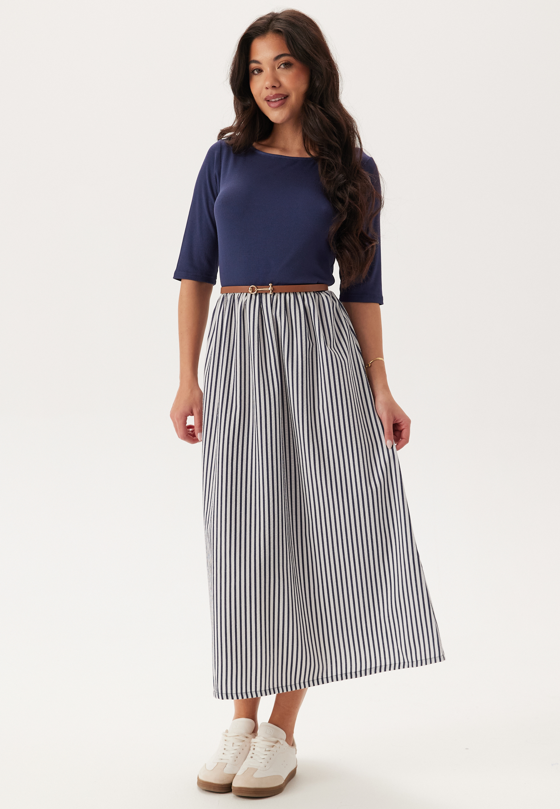 Fabric Mix Dress