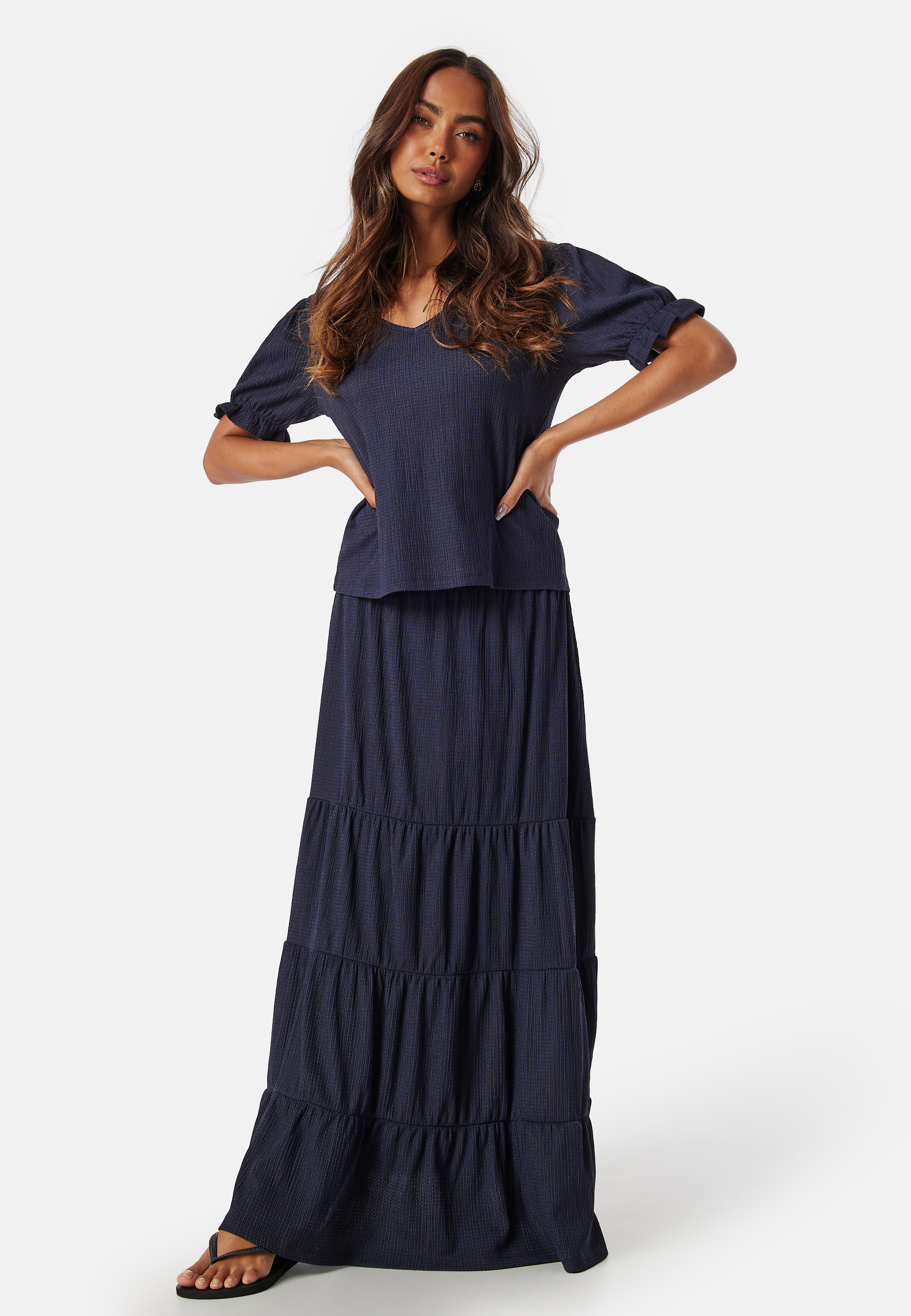 Flounce Maxi Skirt 2