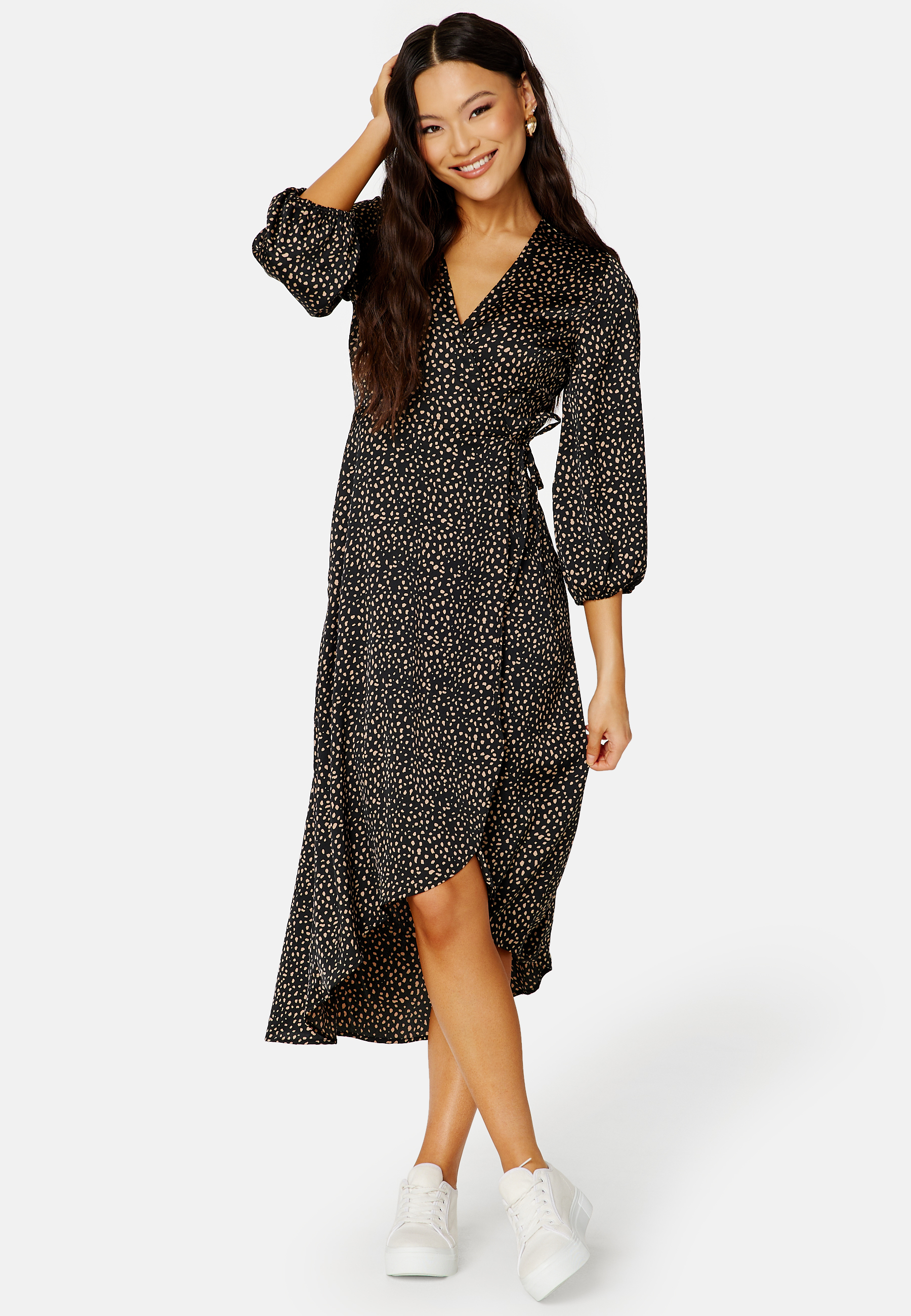Gillian high low dress